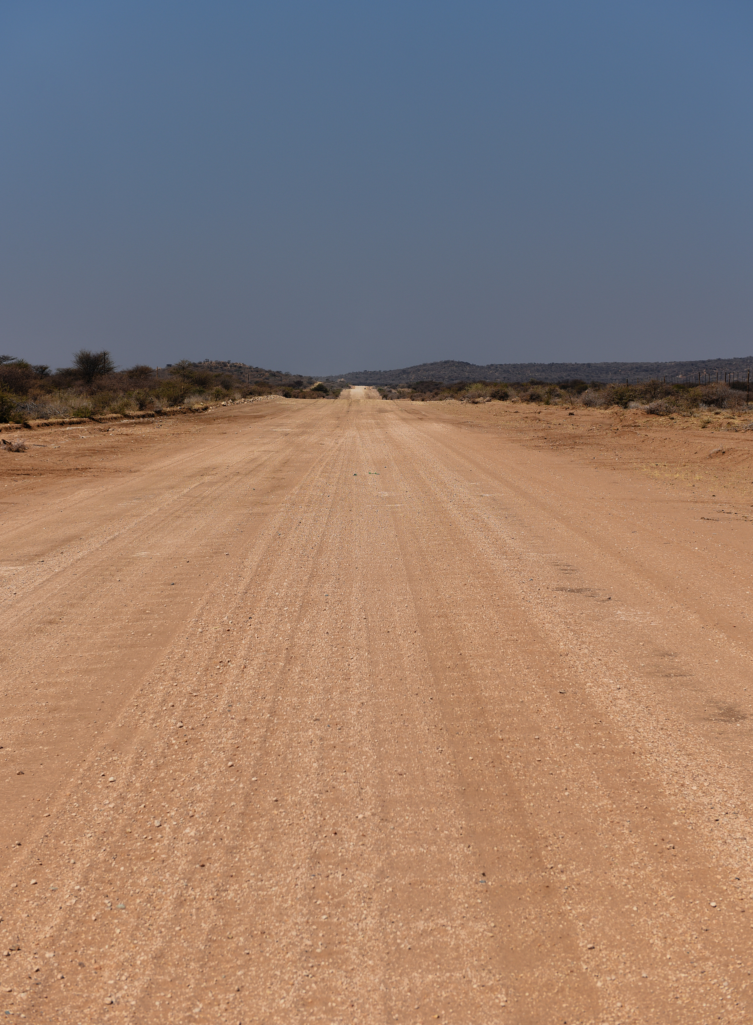 scenic view of landscape against clear sky