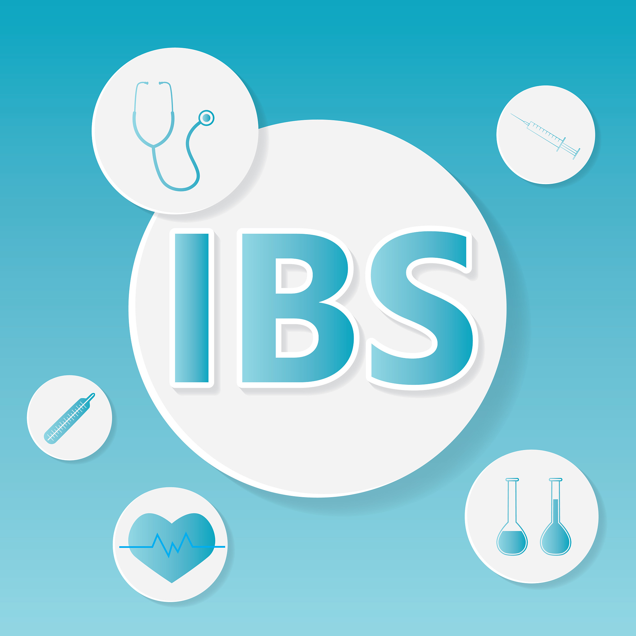 ibs (inflammatory bowel syndrome) medical concept