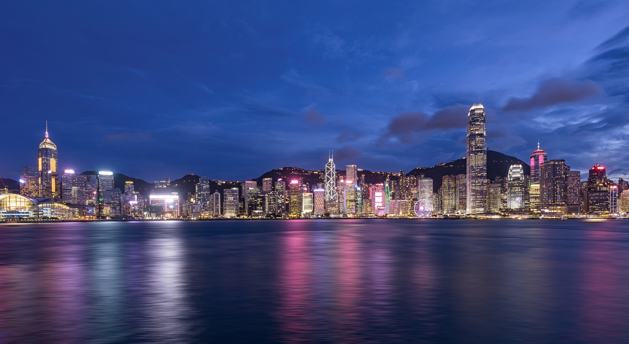 香港城市夜景