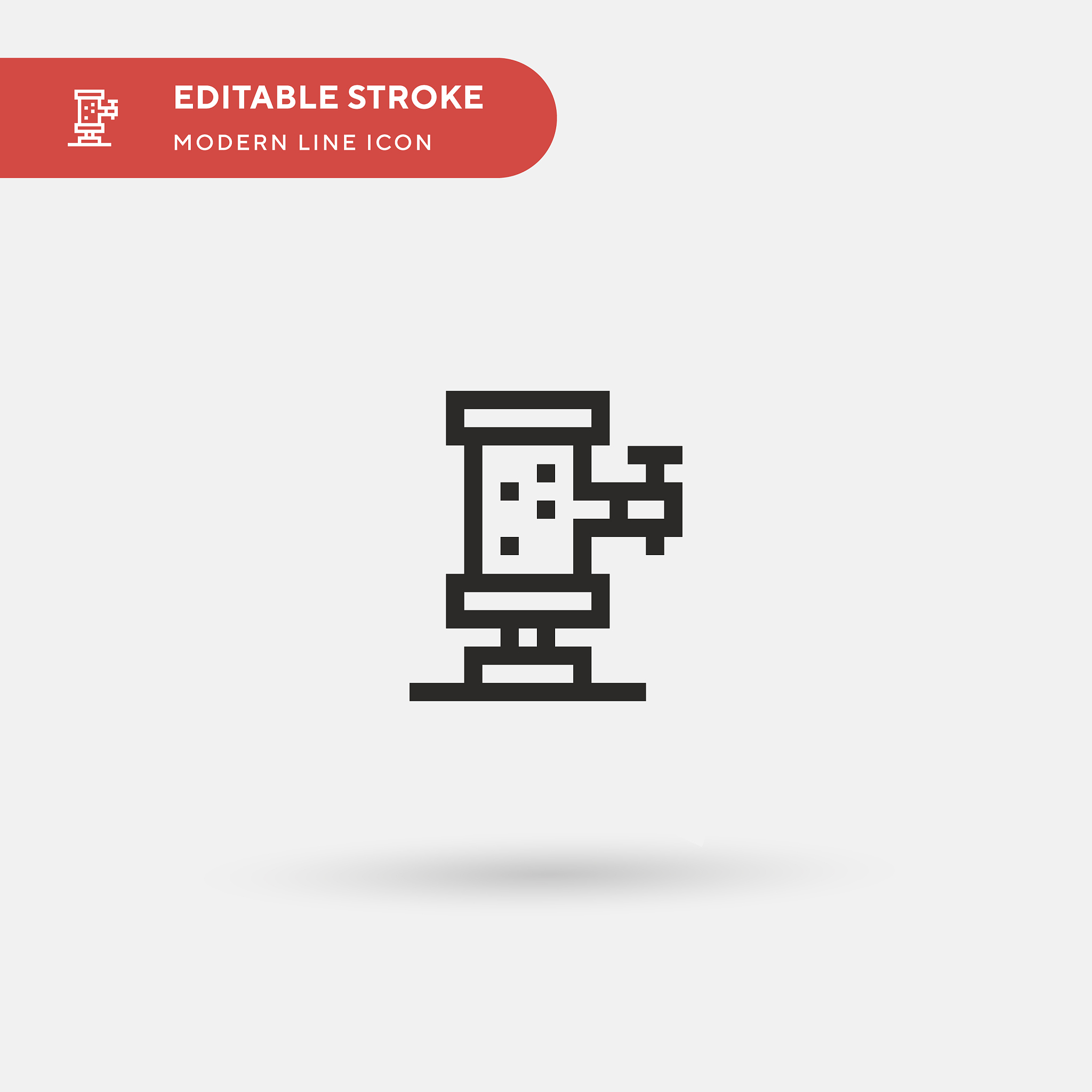beer tap simple icon symbol