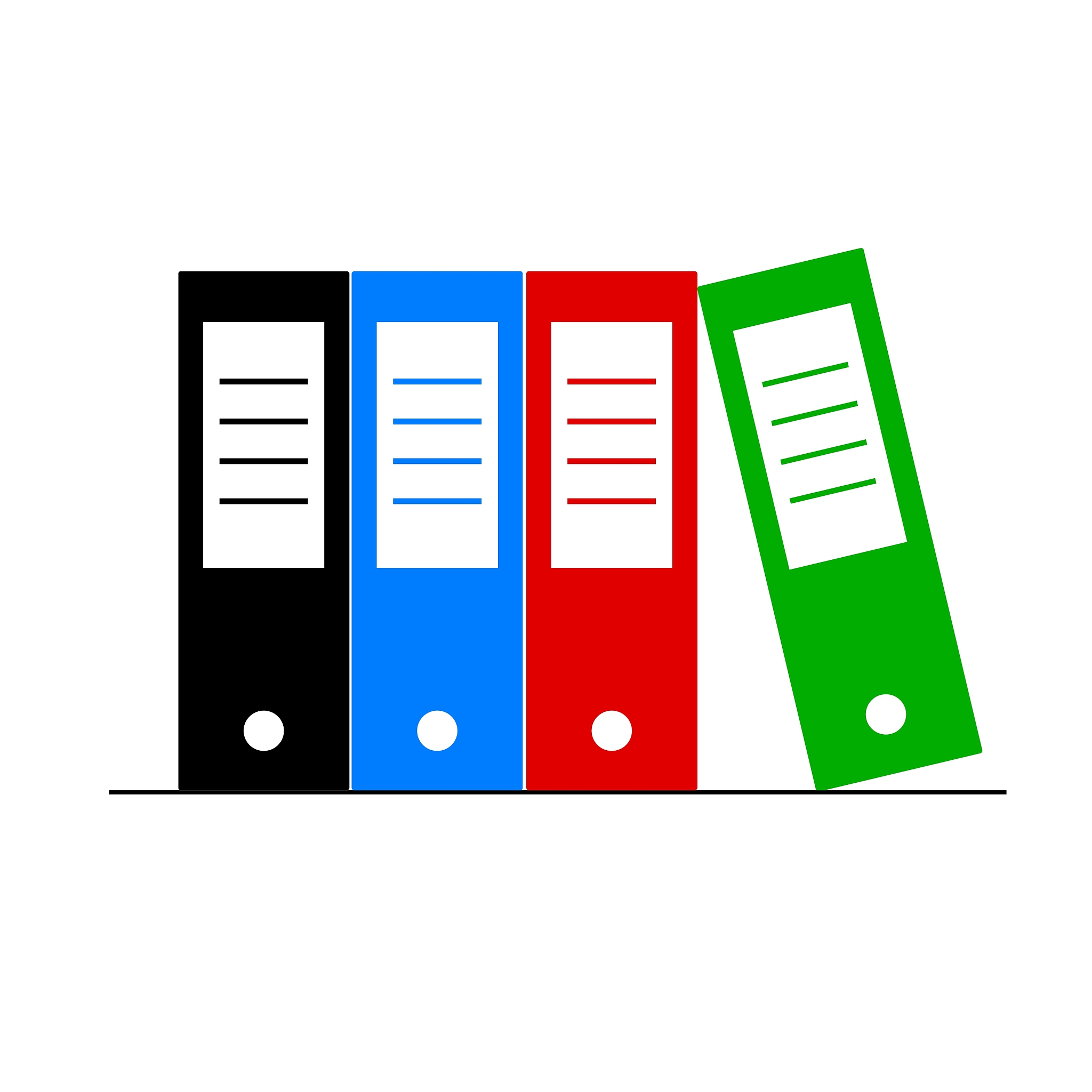 folders color