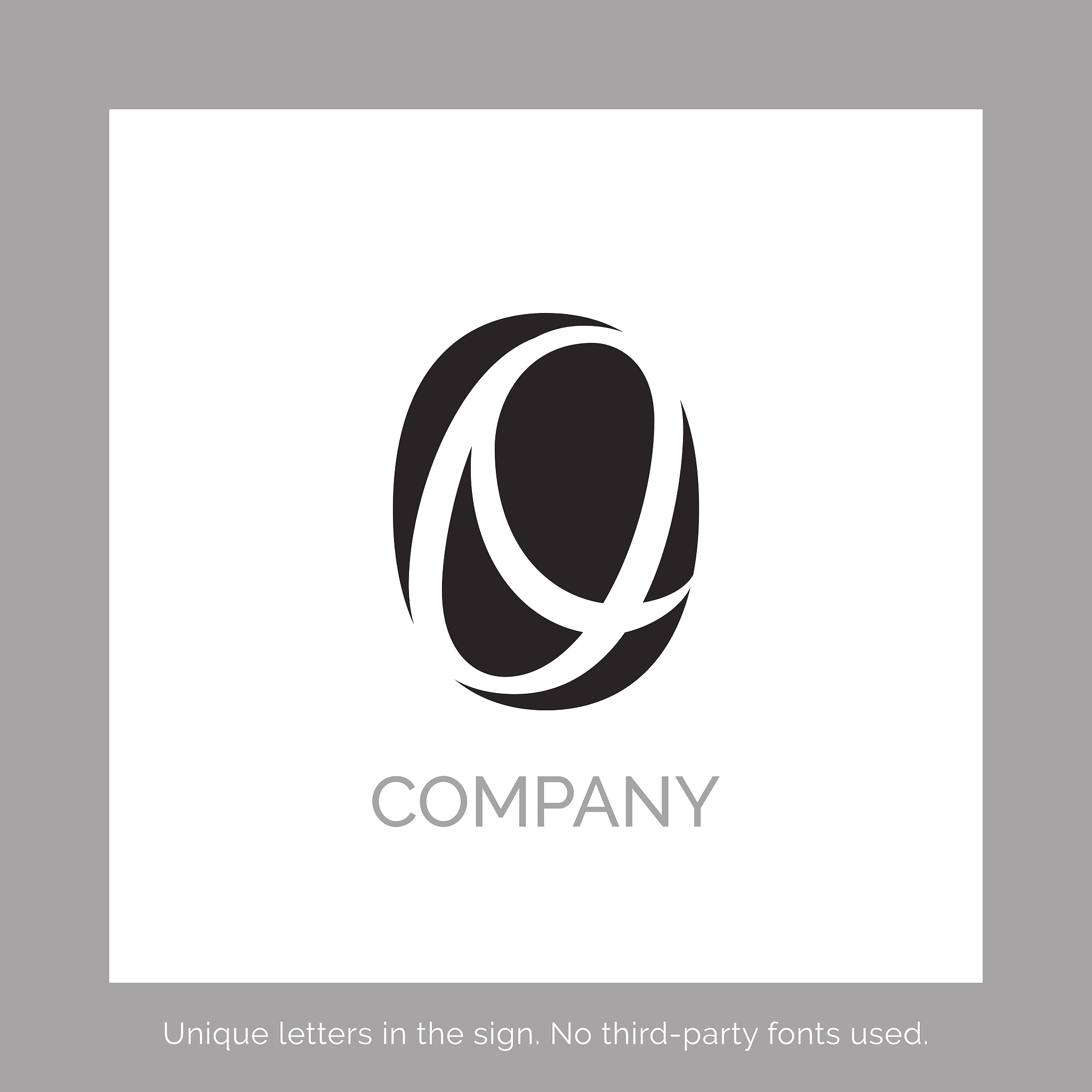 letter sign vector design