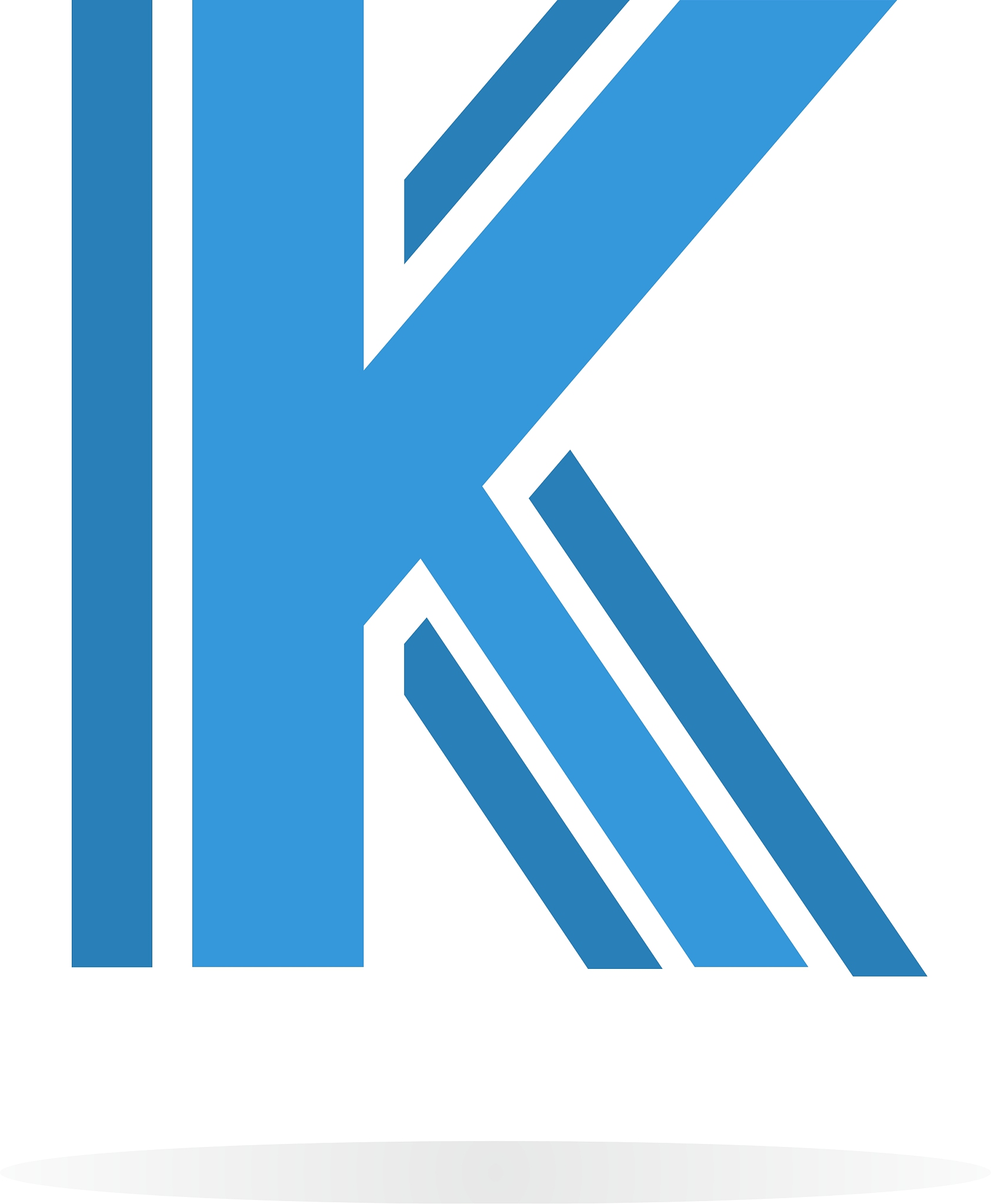 logo k letter for company design template