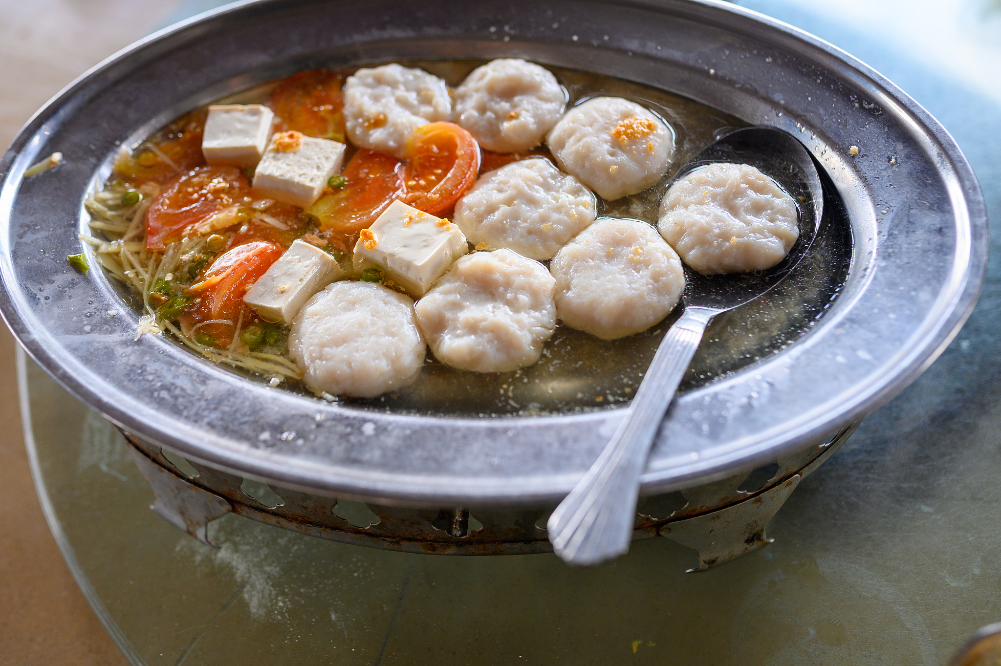 fish meat ball soup