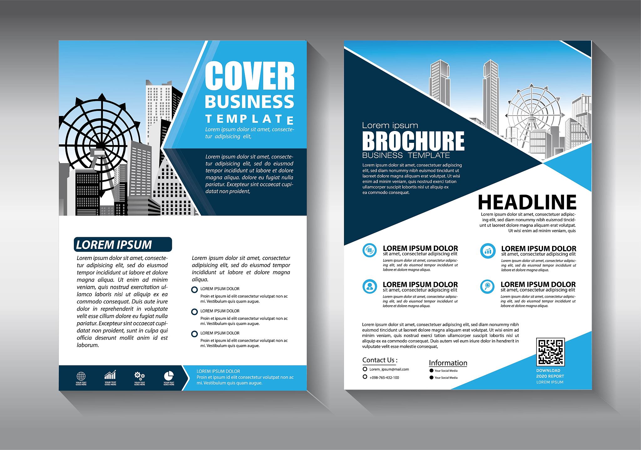 brochure design, cover modern layout, annual report, poster, fly