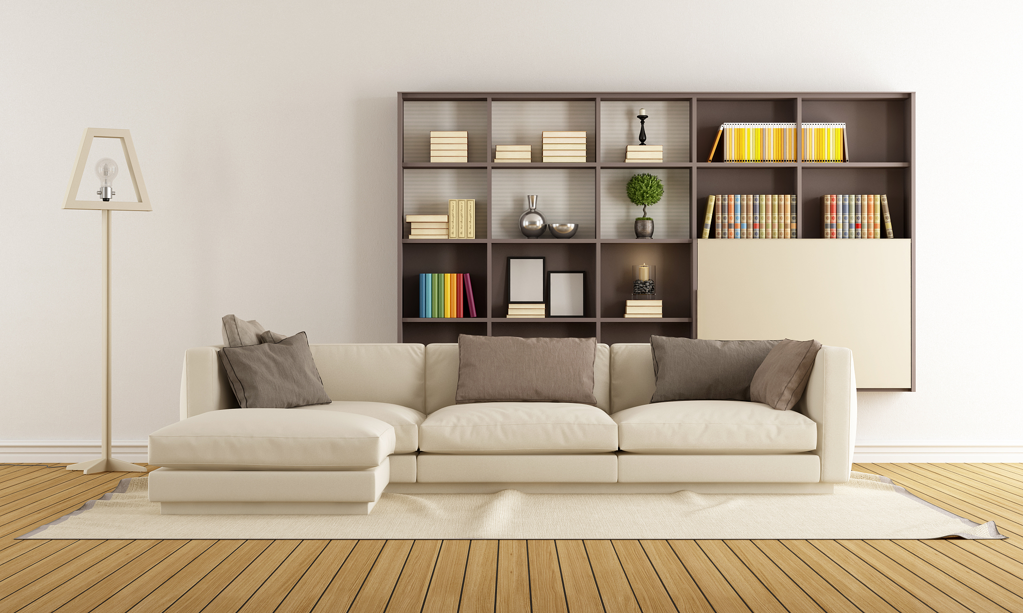 contemporary living room