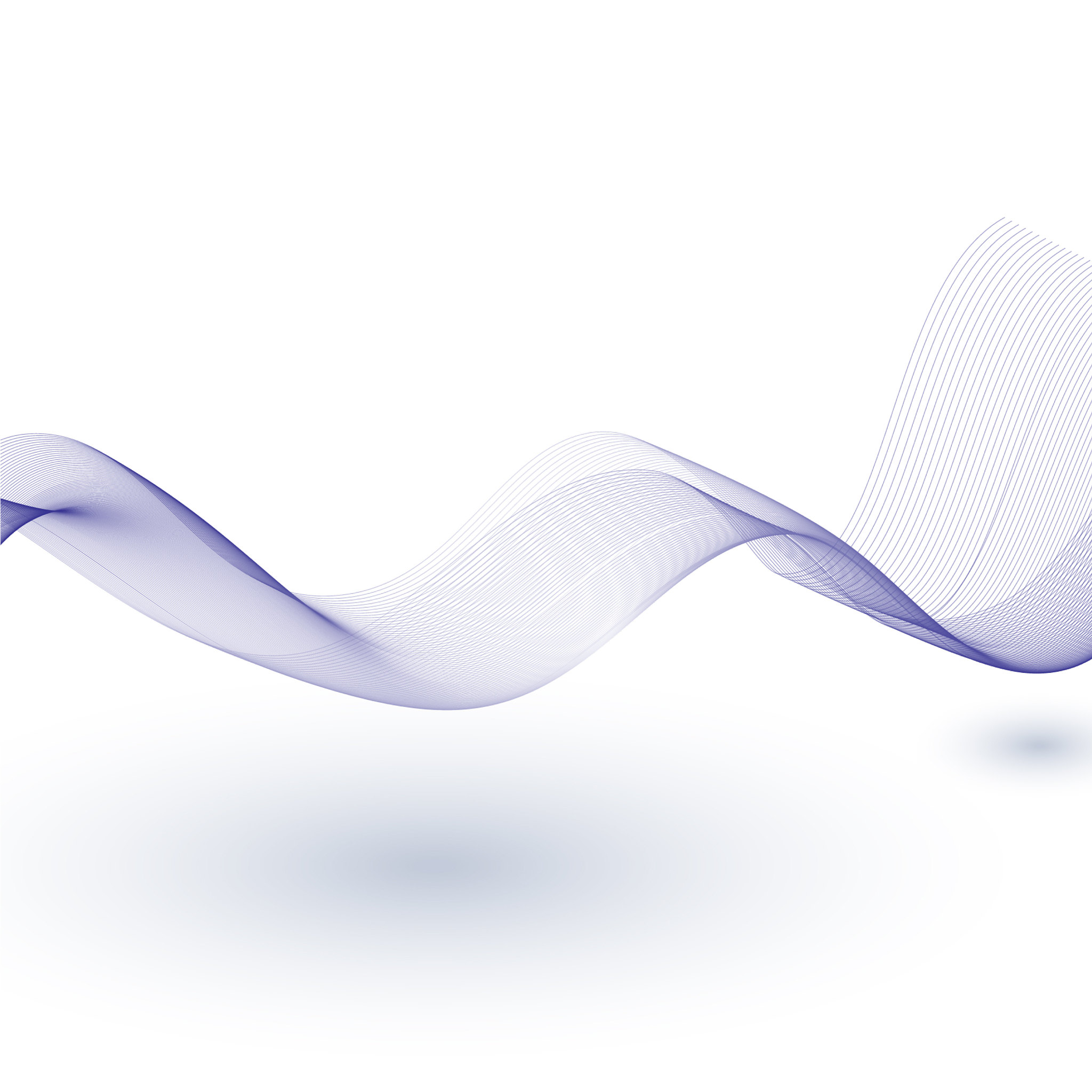 blue abstraction smooth twist light lines