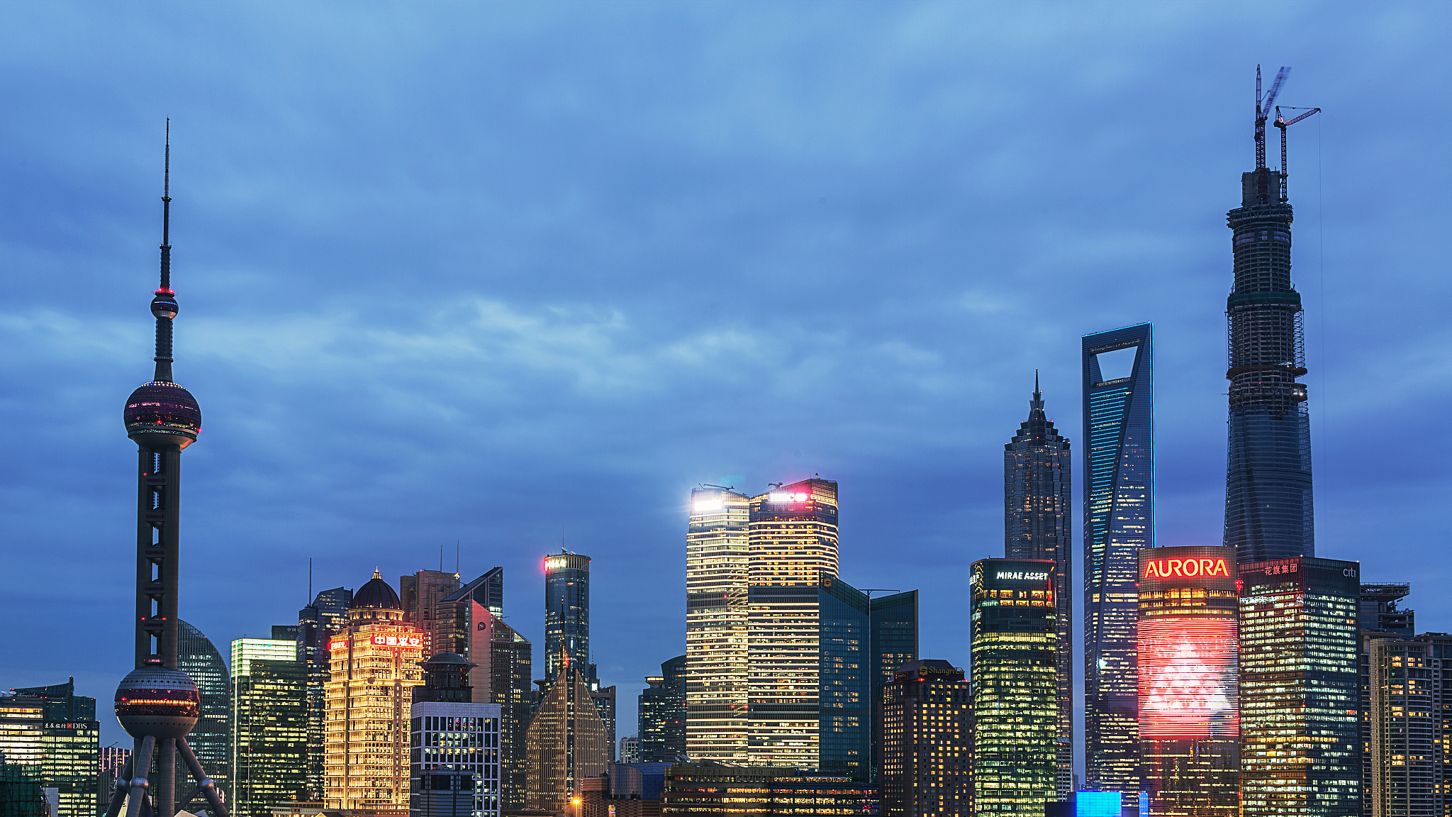shanghai skyline