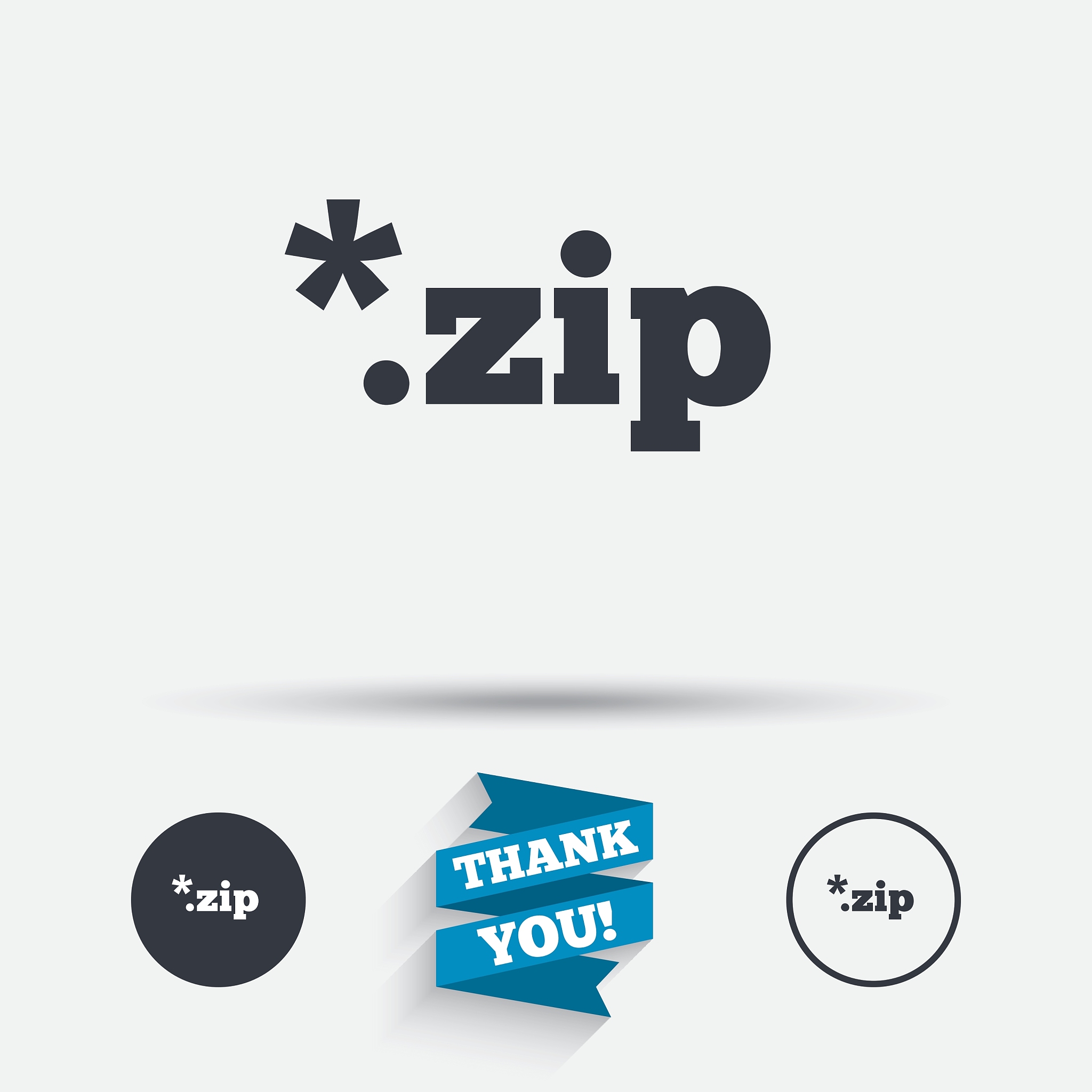 archive file icon download zip button