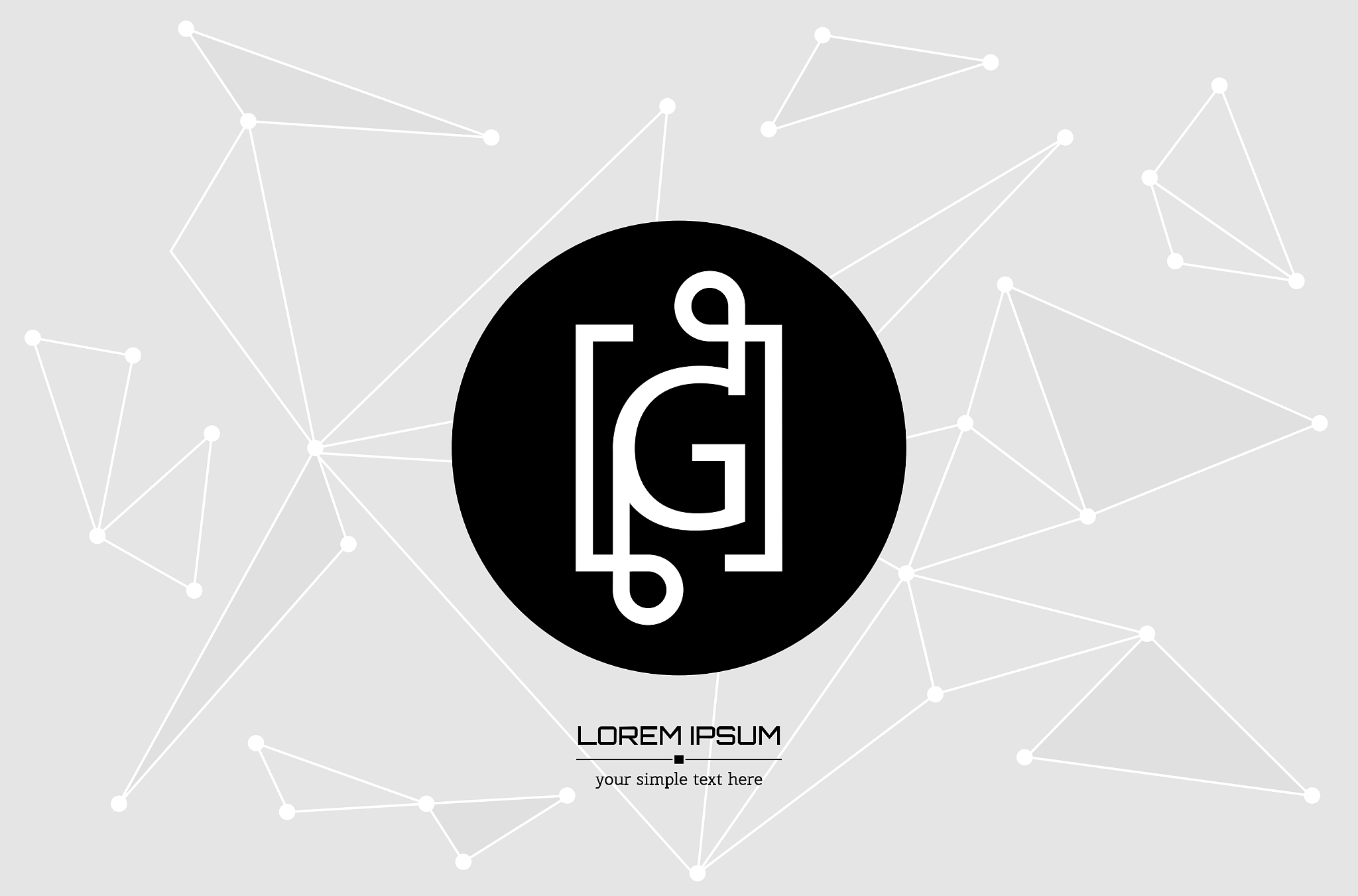 logo with business card