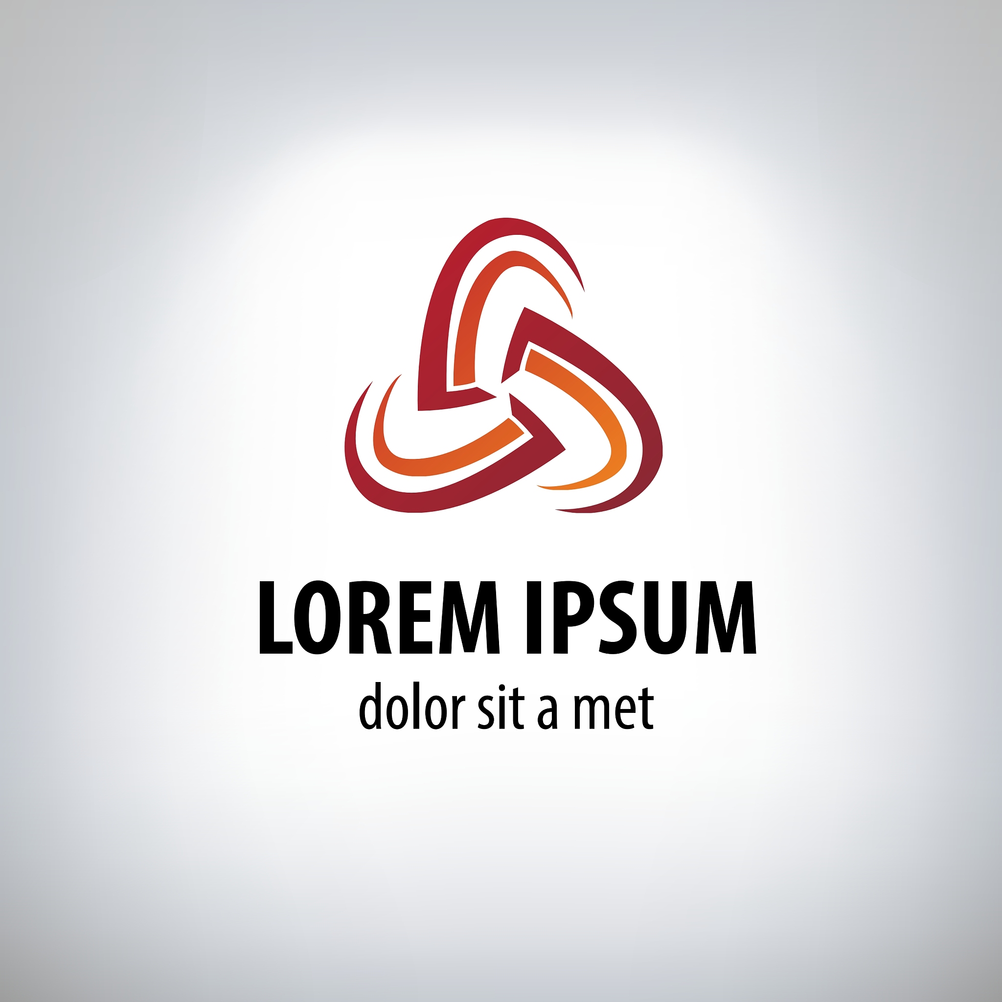 abstract logo design template