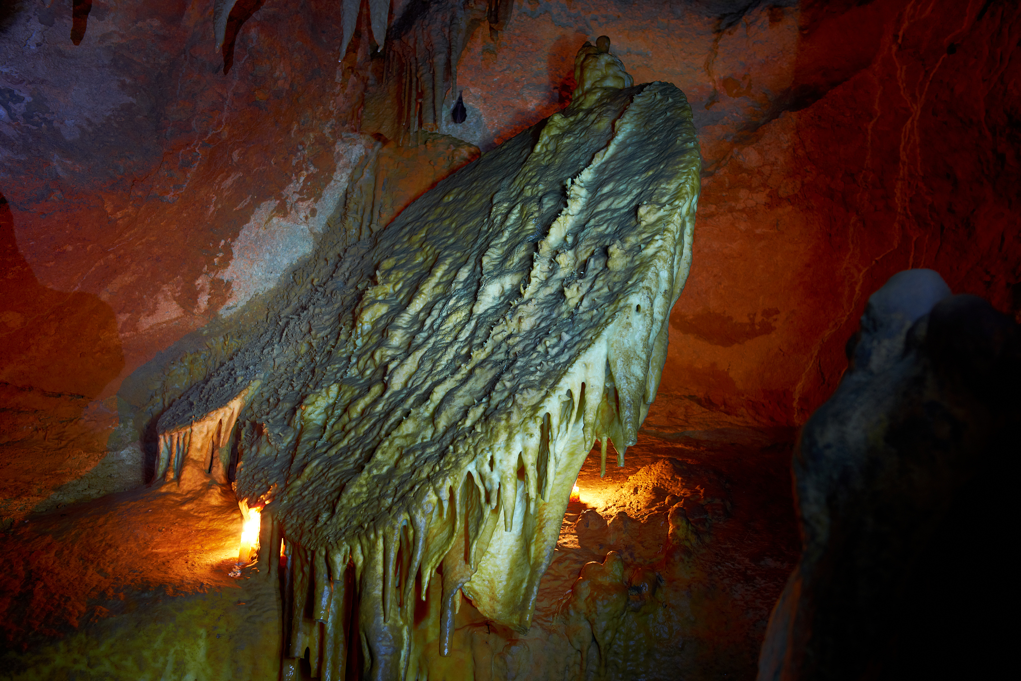 unique cave formation