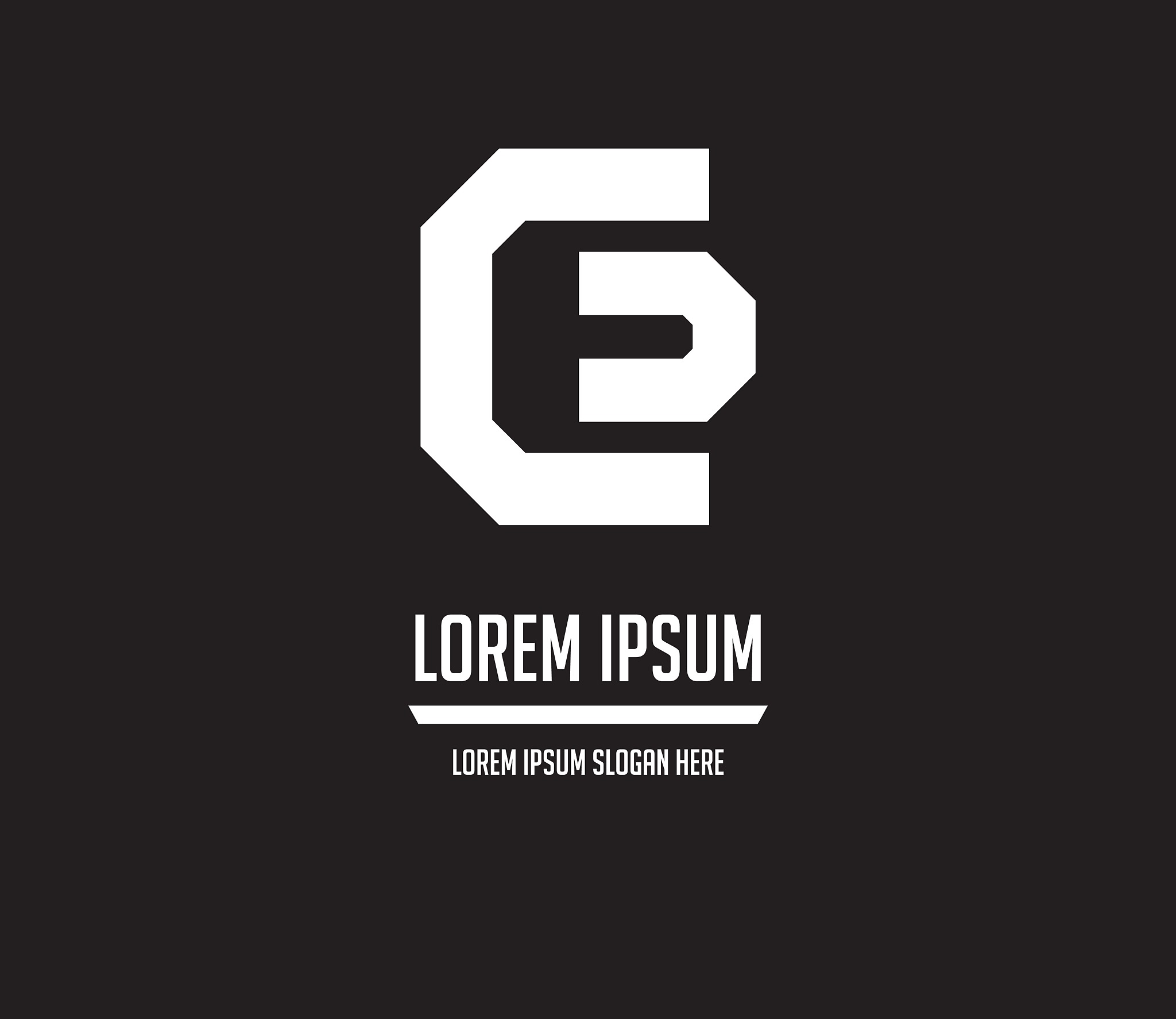cd logo monogram design