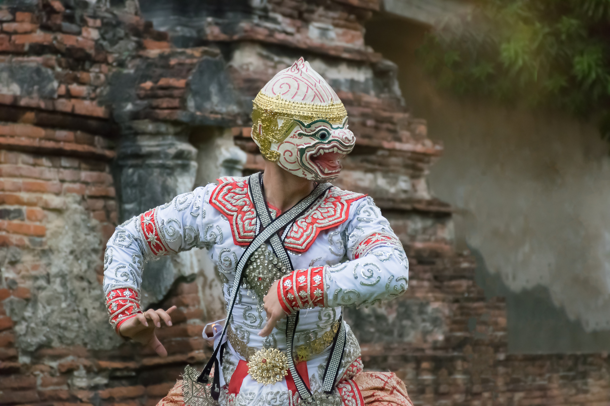 khon mask traditional thai drama dance