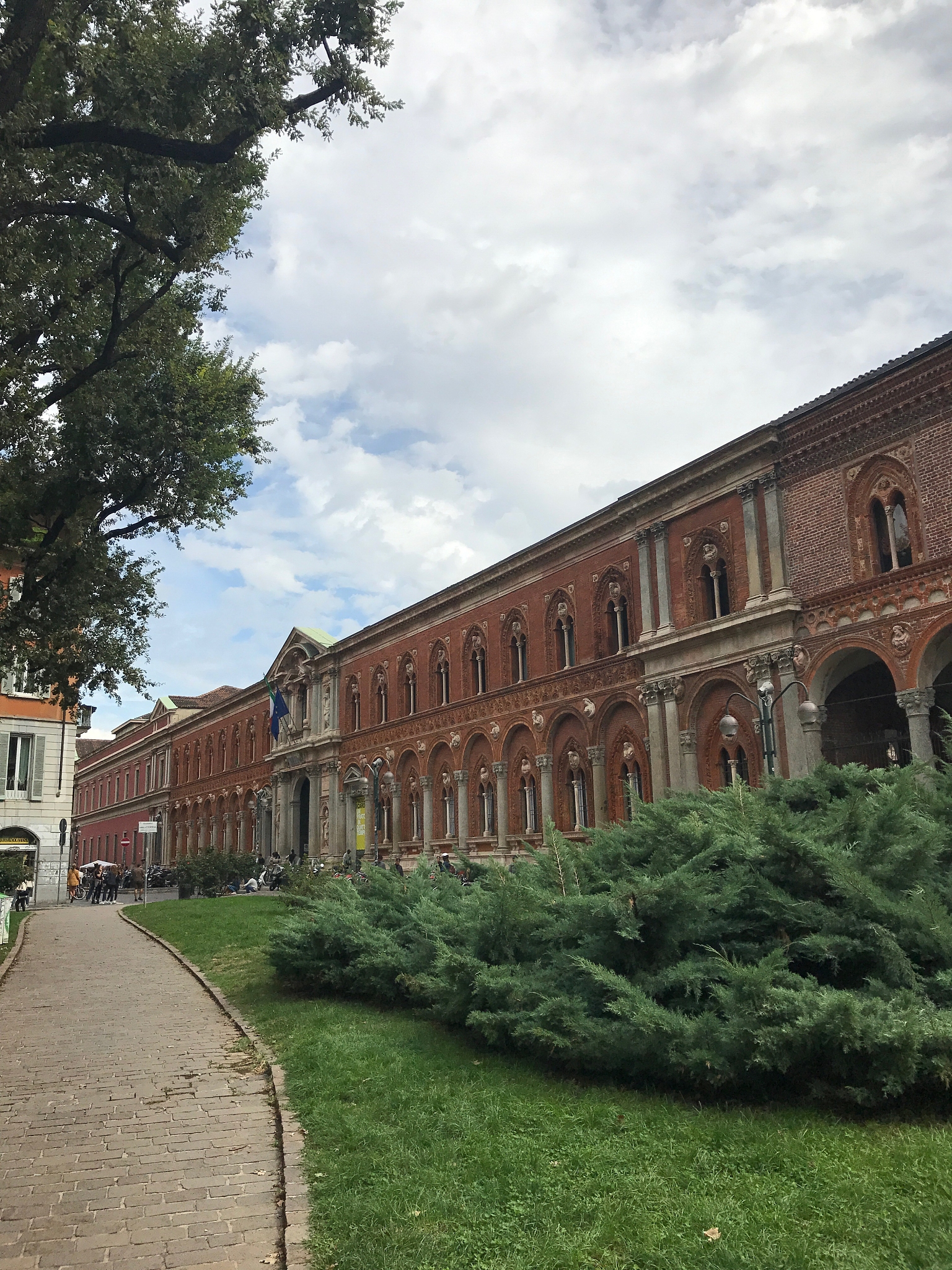 historic building against sky in city