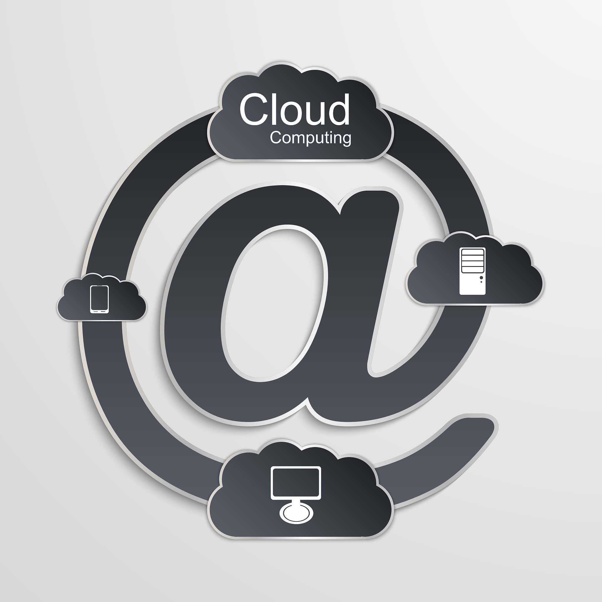 cloud computing technology concept
