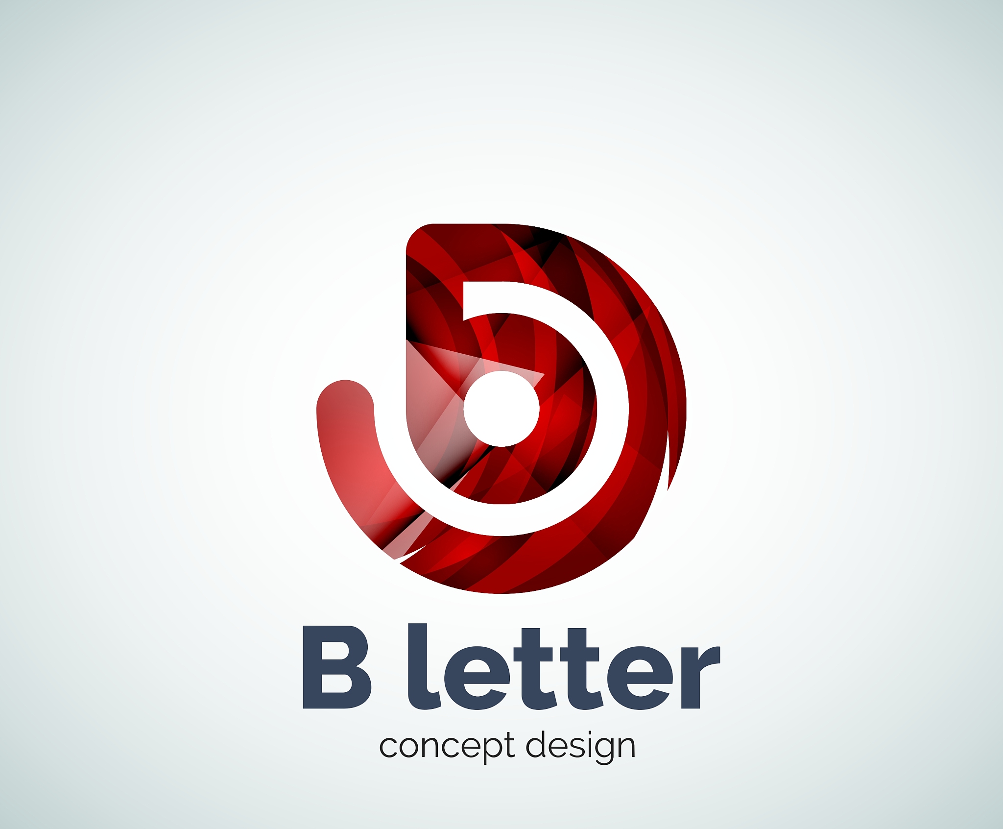 letter concept logo template