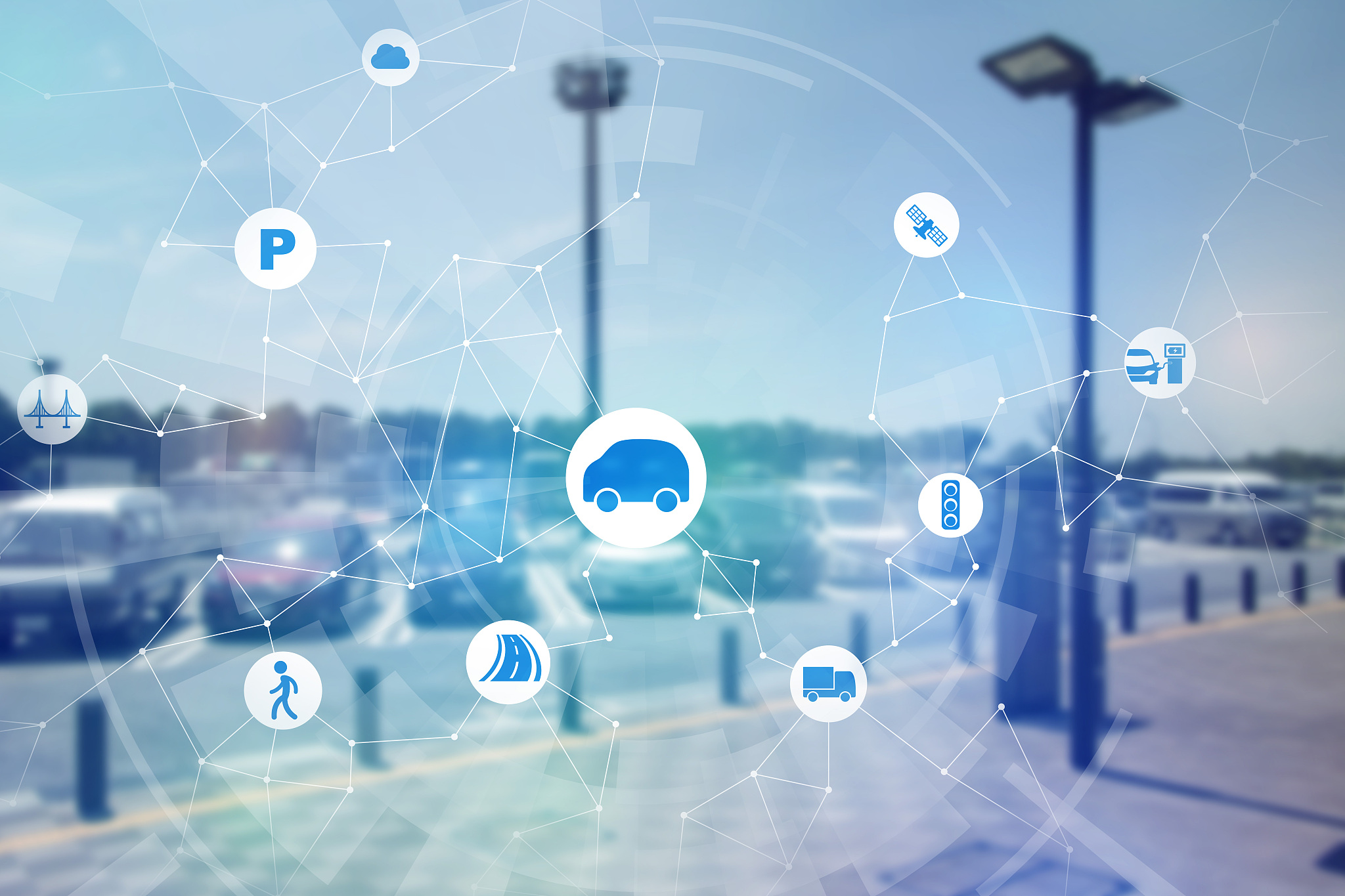 modern transportation and communication network