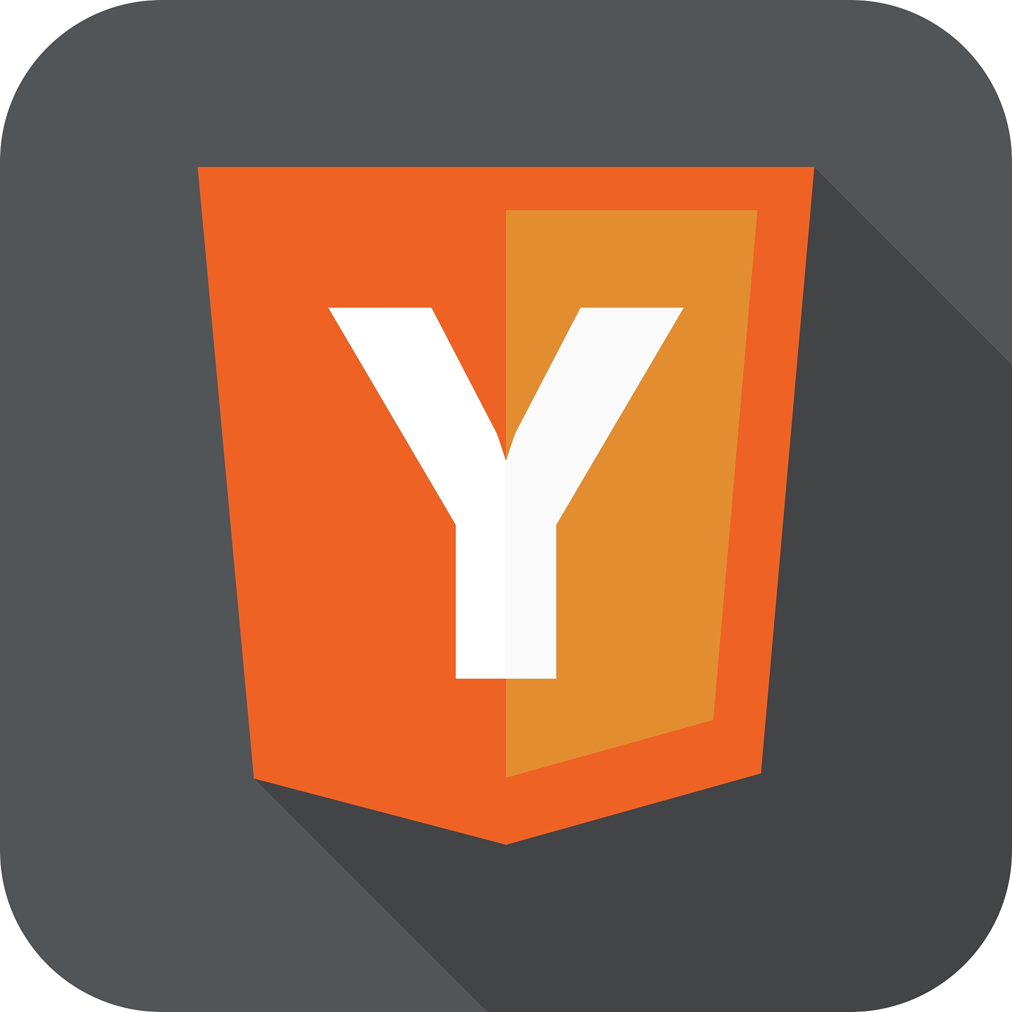 web development shield sign
