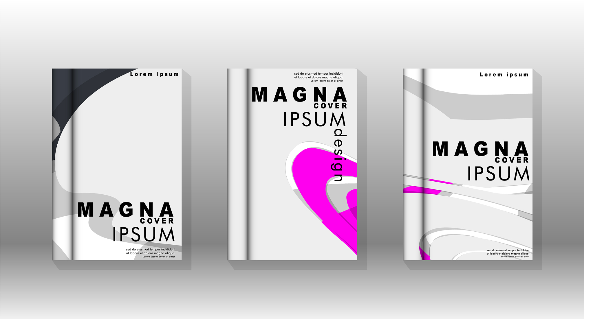 abstract cover with liquid elements book design