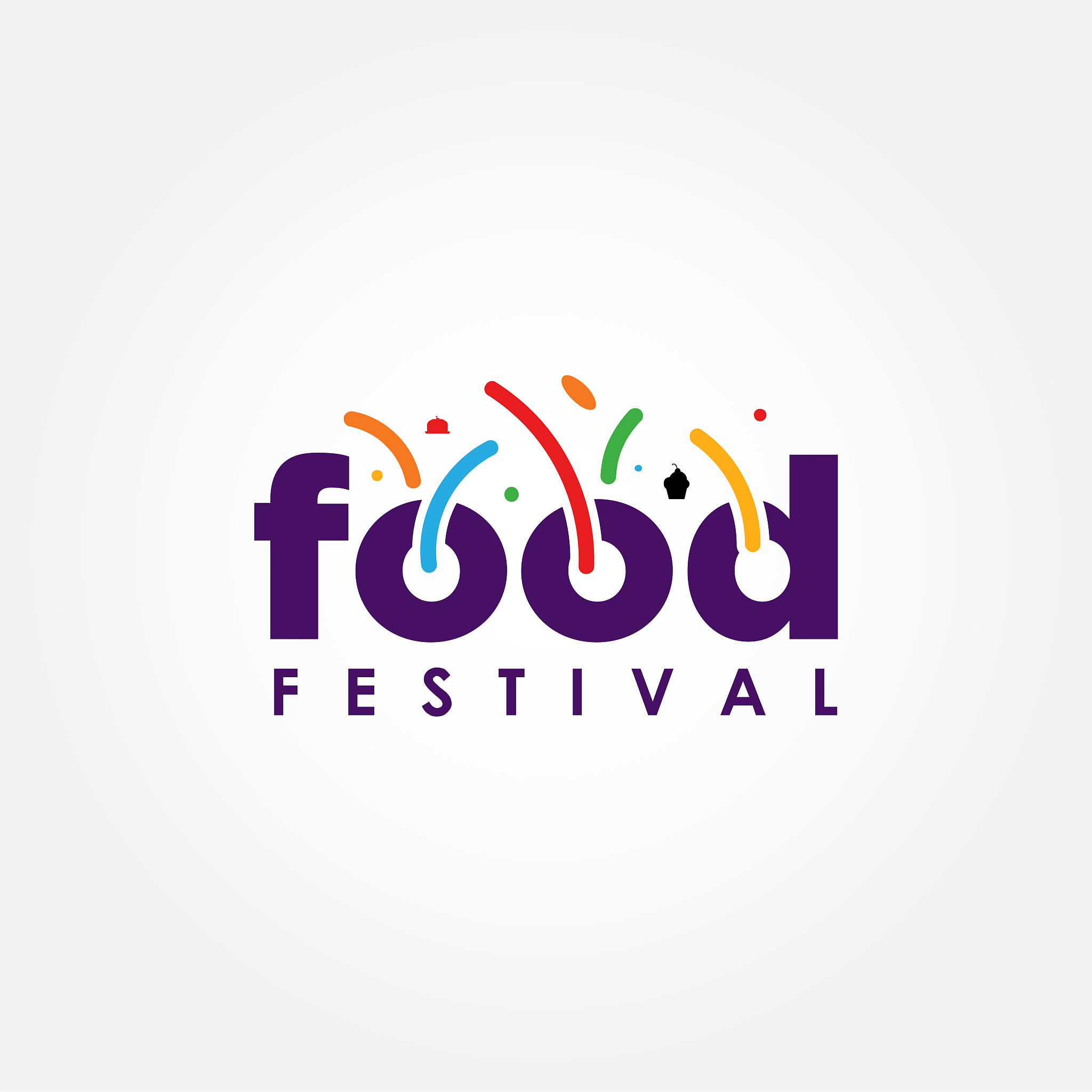 food festival vector design template