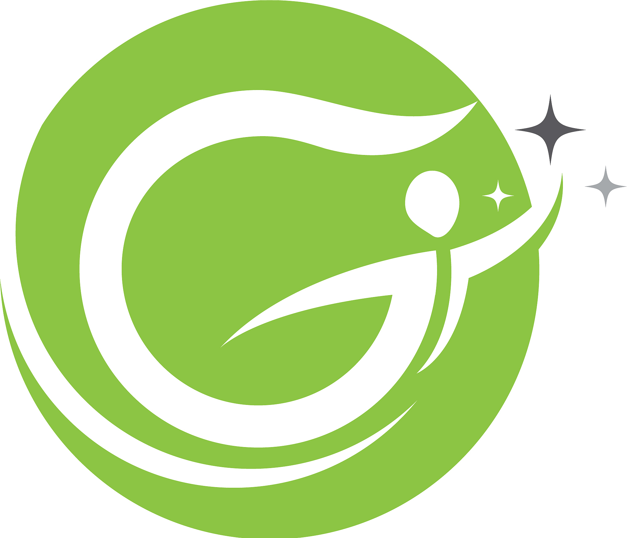 human character logo sign
