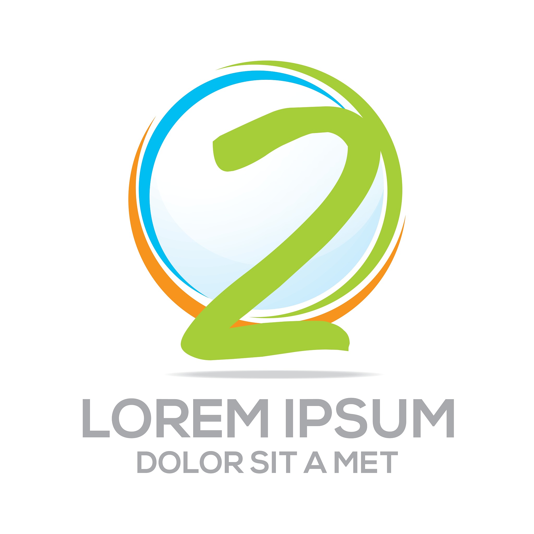 logo two vector number