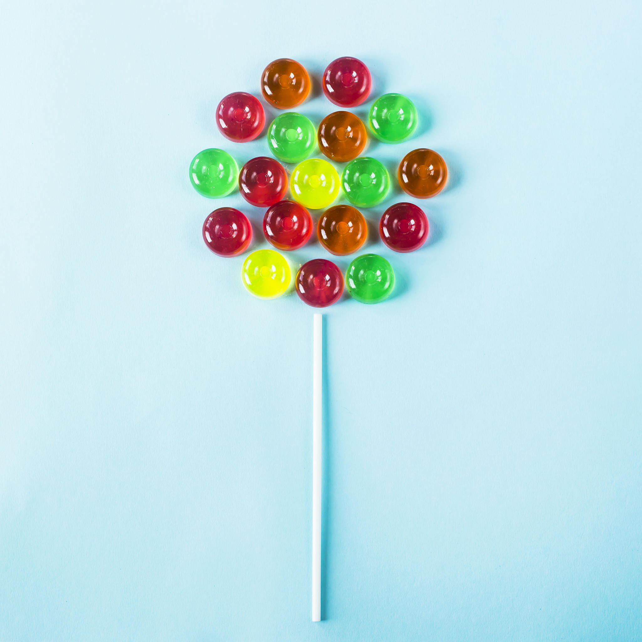 棒棒糖口号：让你的每一天都充满甜蜜！