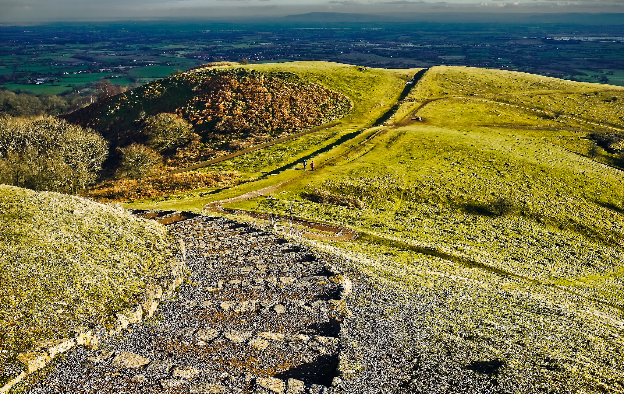 malvern hills steps landscape