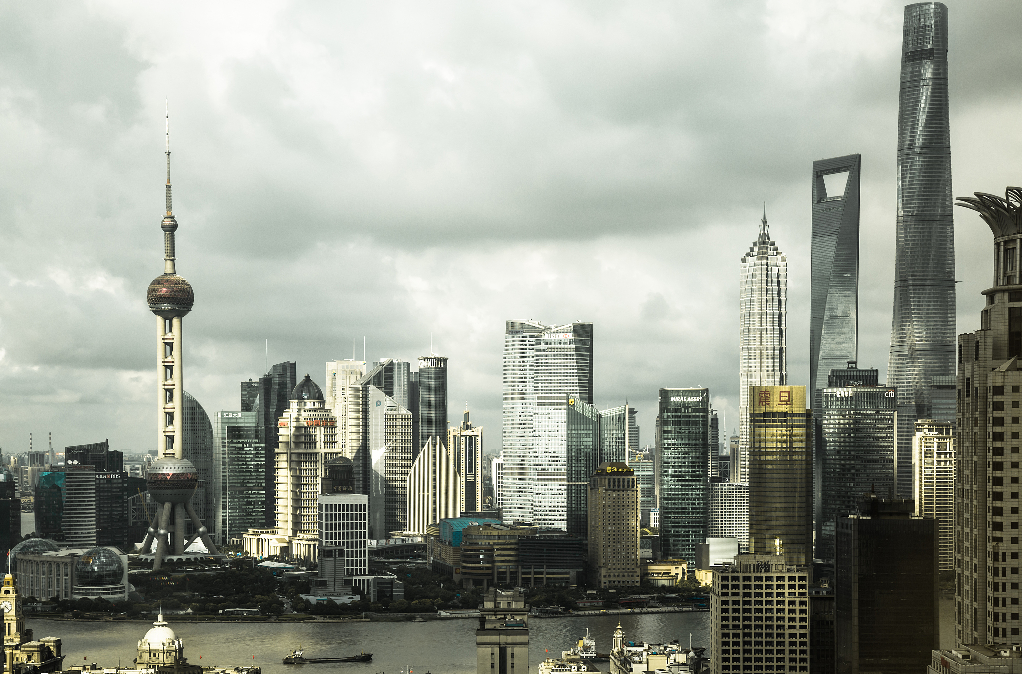 shanghai cityscape