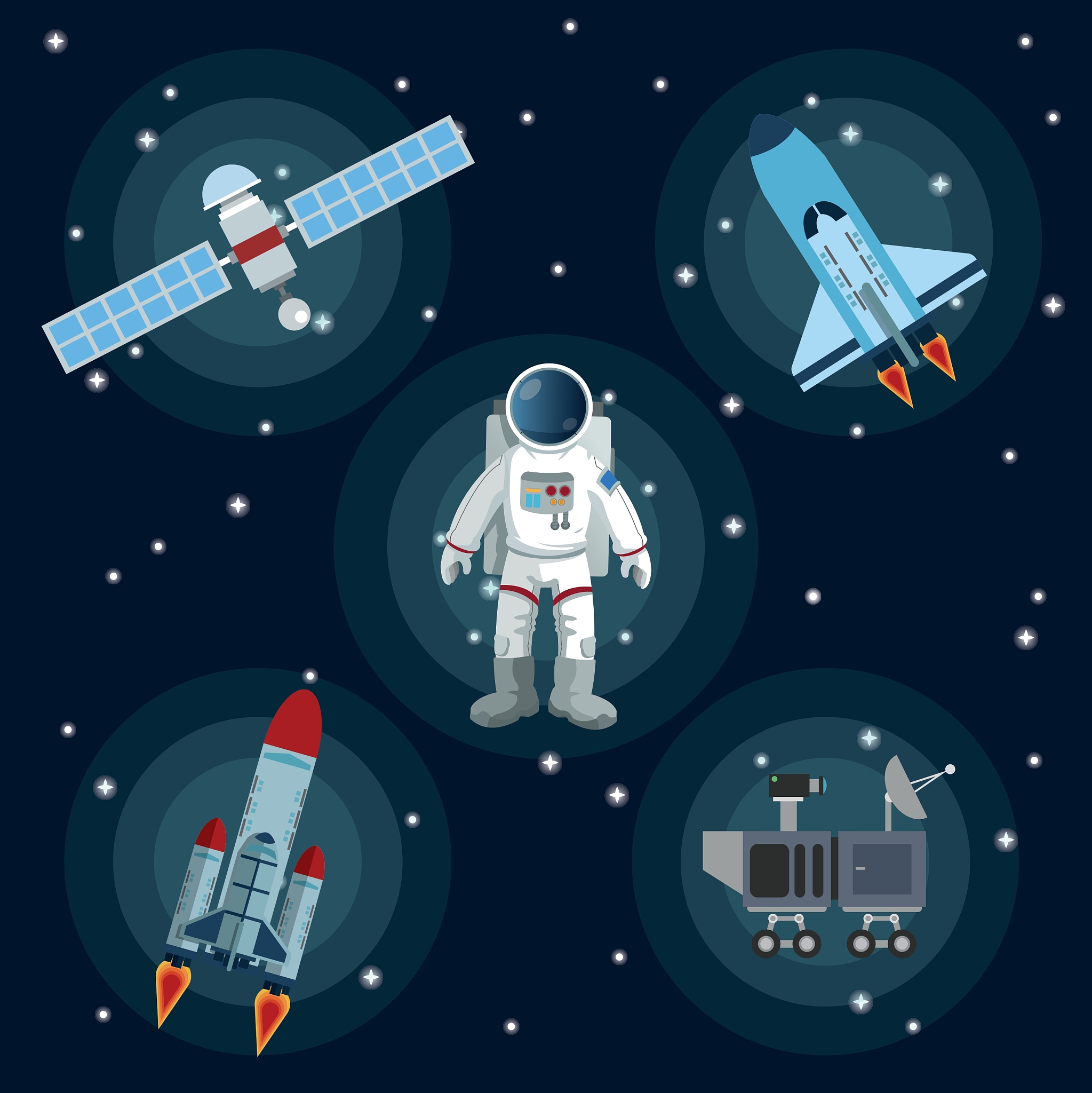 space icon design