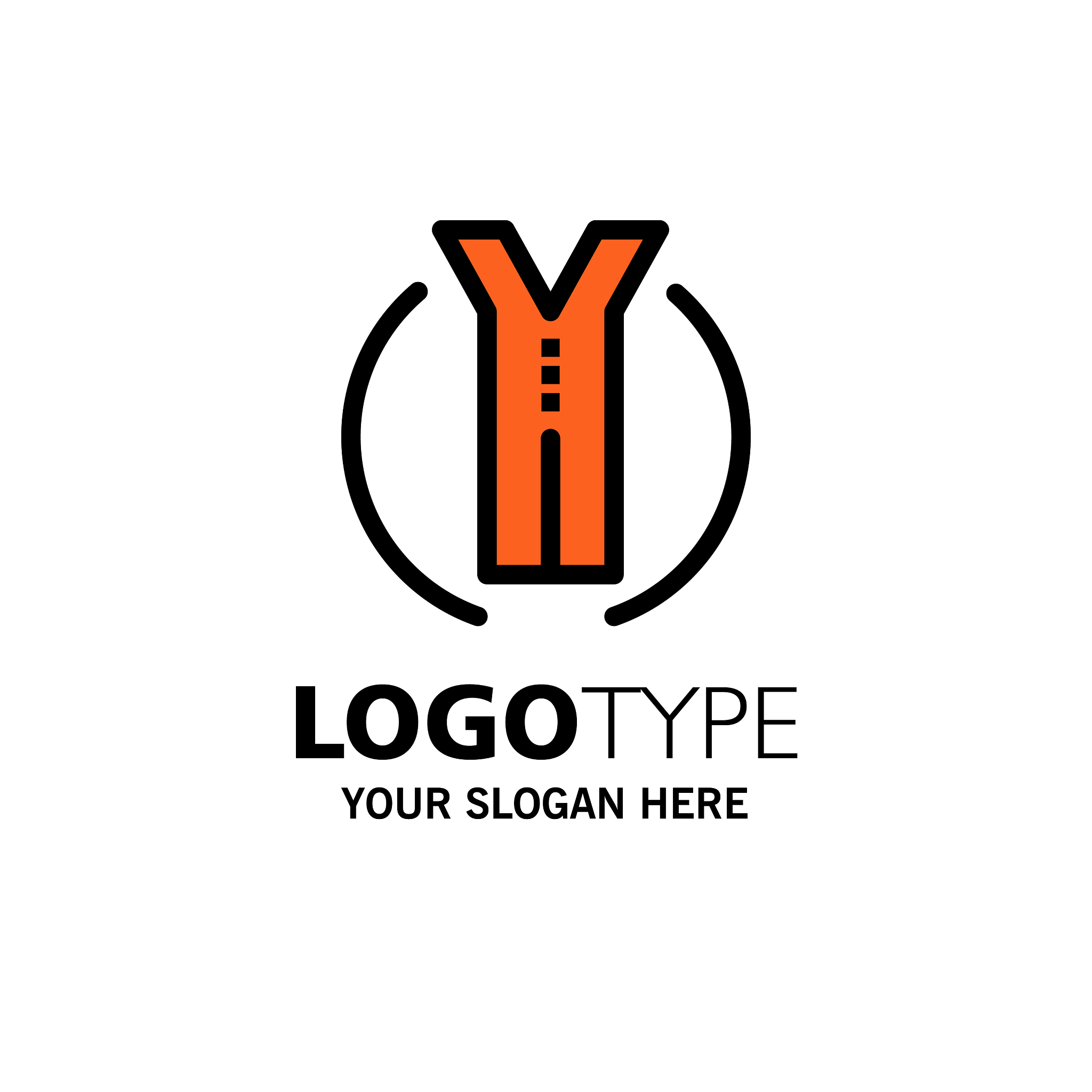 road trip two way location business logo template