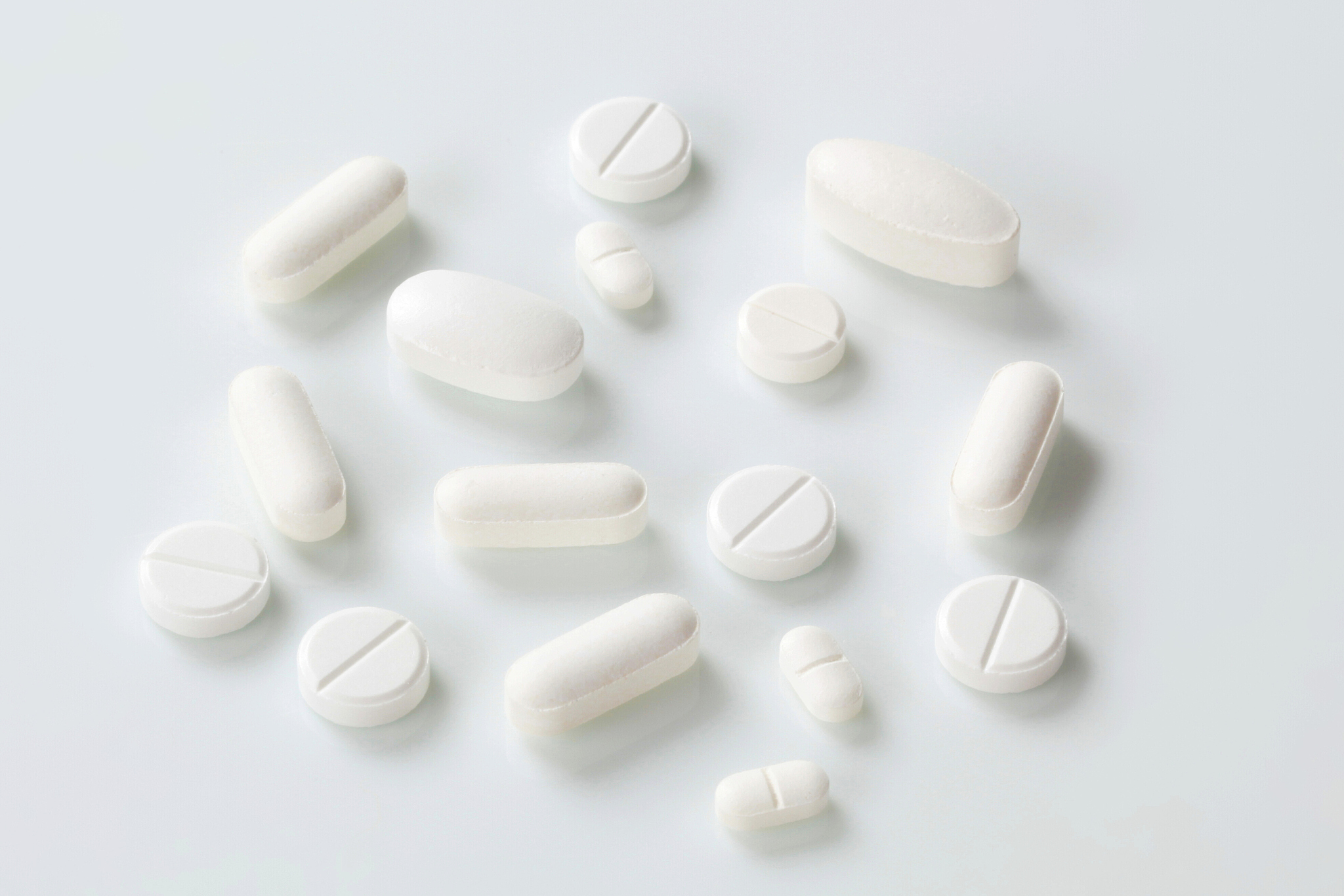 white pills