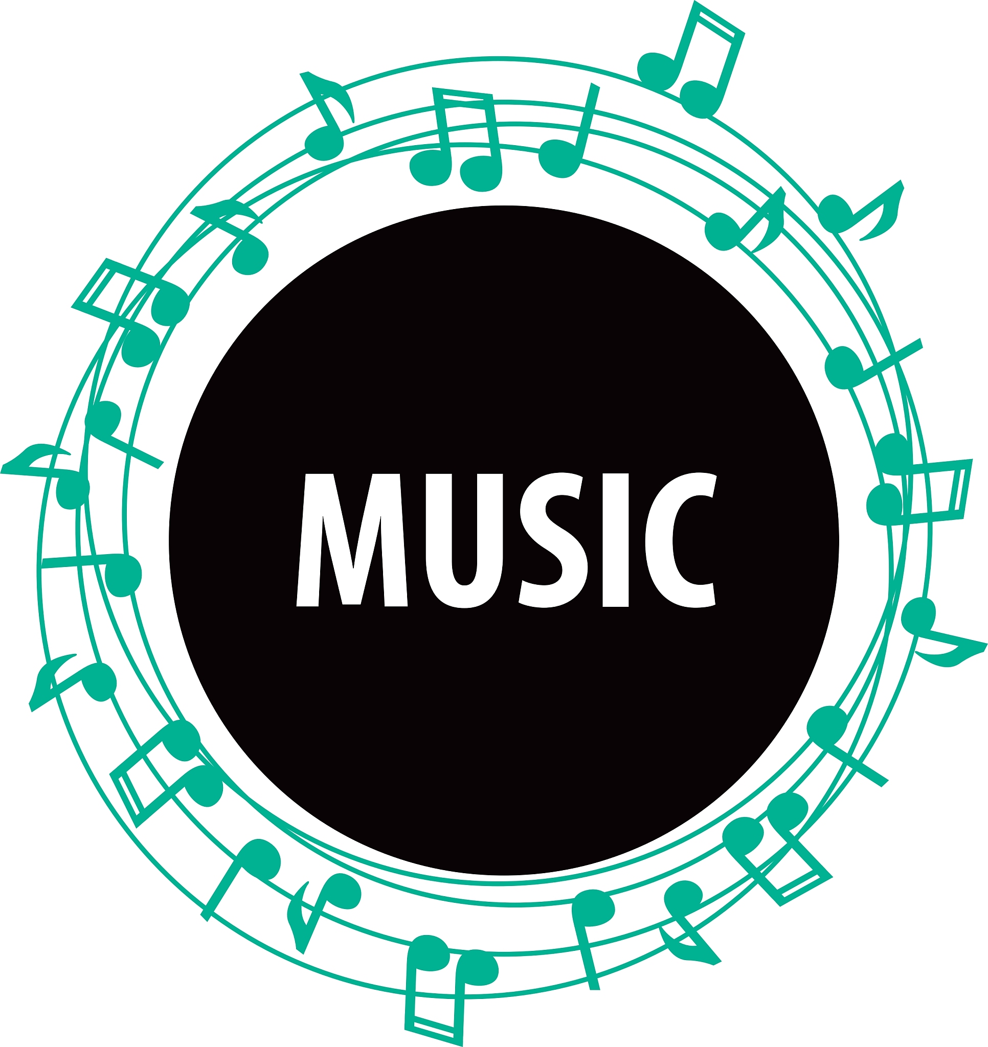 logo music