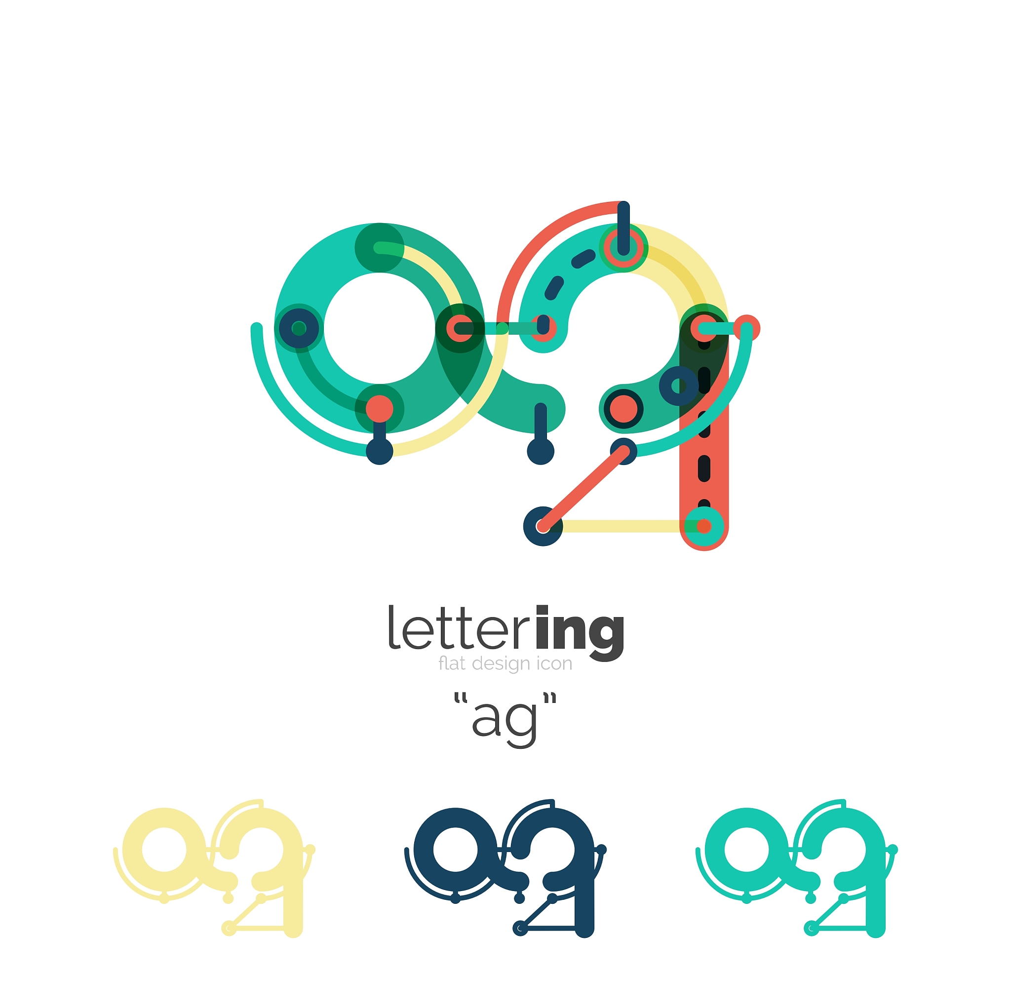 letters logo icon