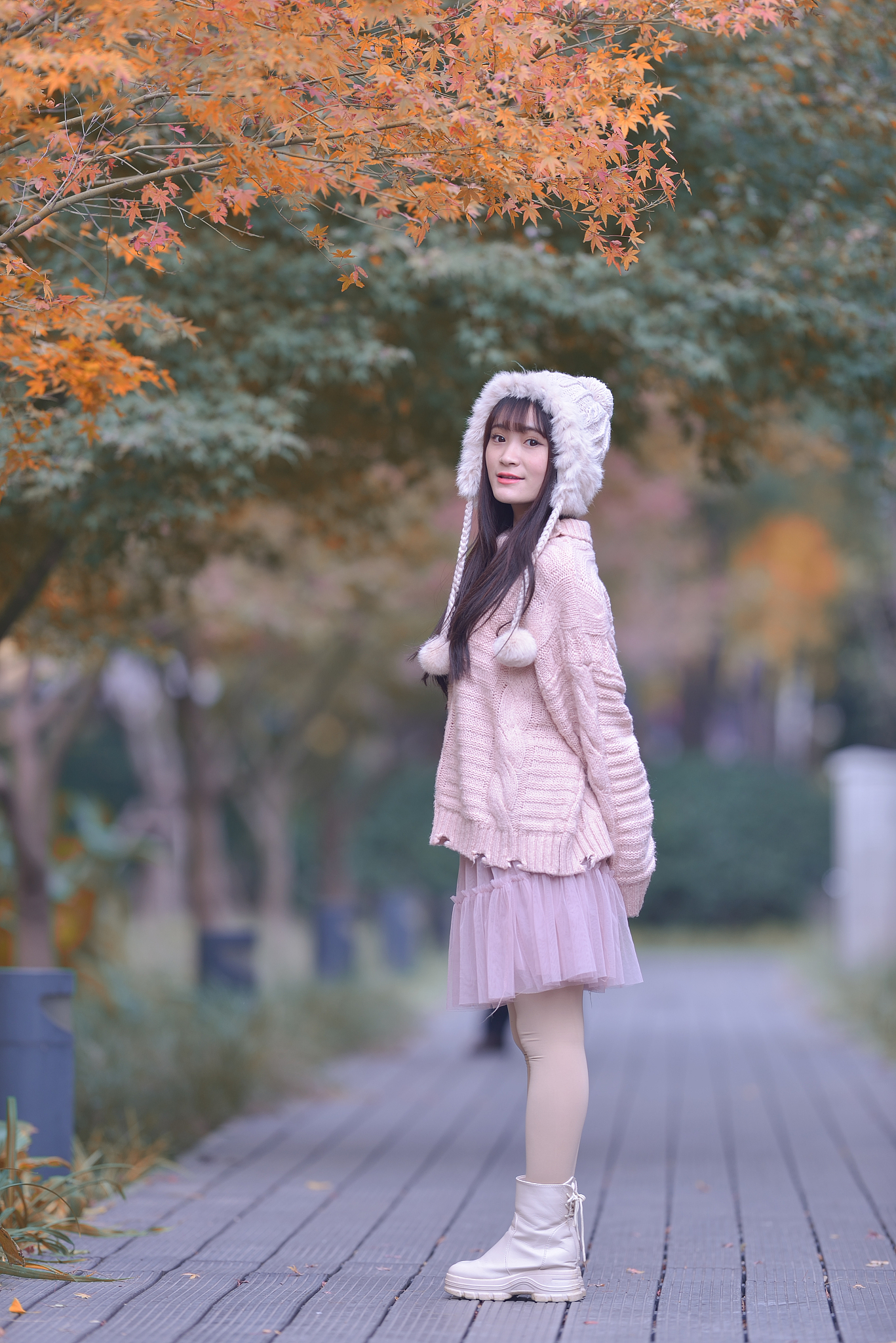 可爱女孩小雪：活力四射，善良温暖