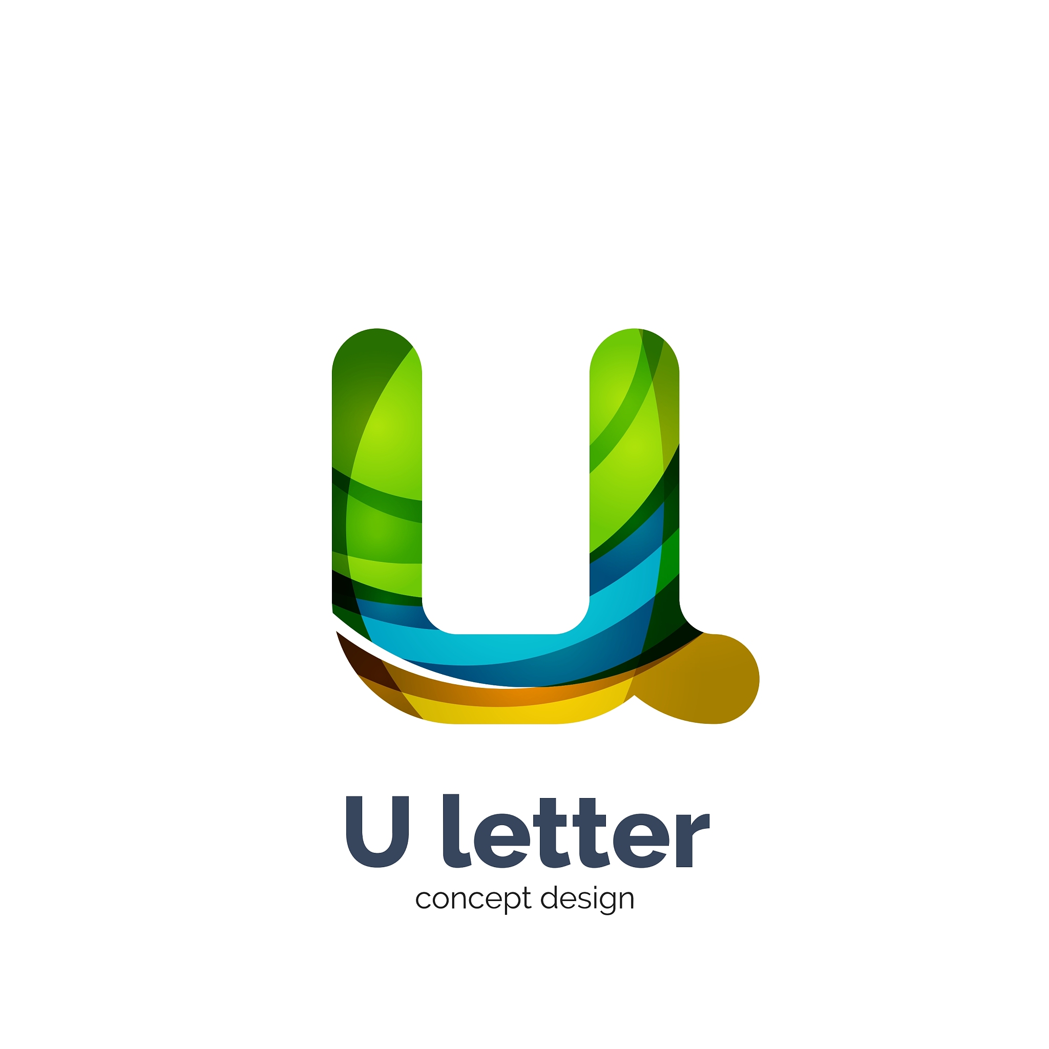 letter u logo