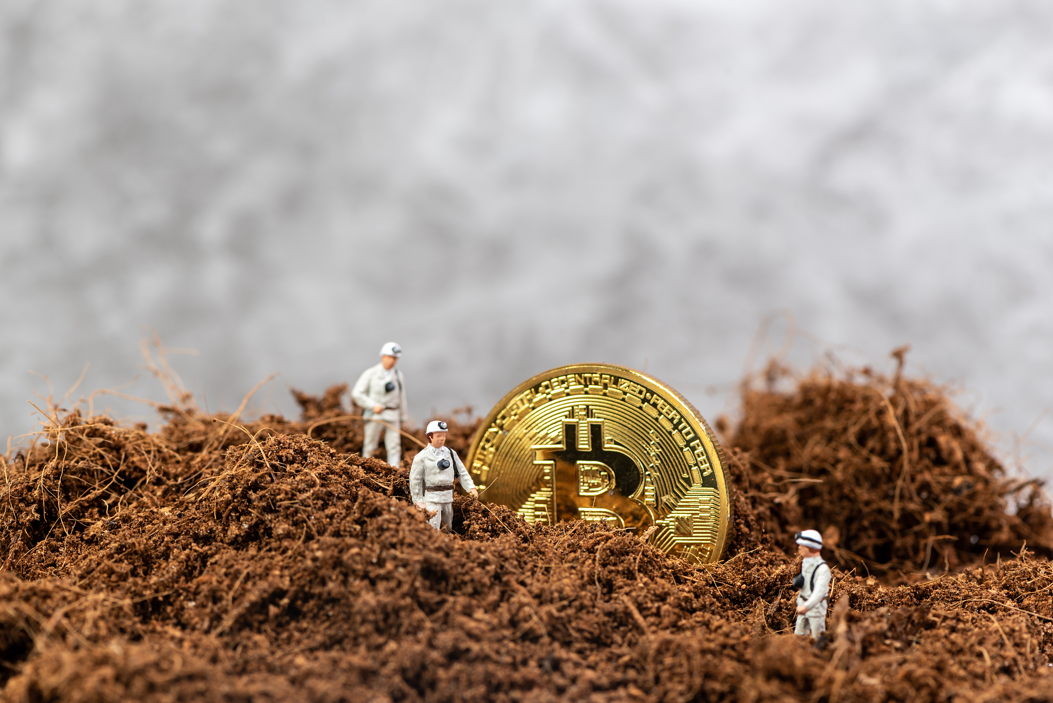 商务金融不联网科技区块链比特币创意图片