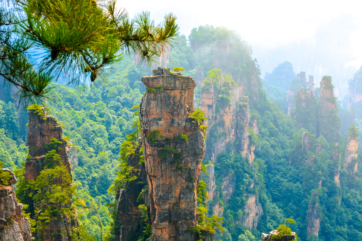 张家界风景视频高清壁纸