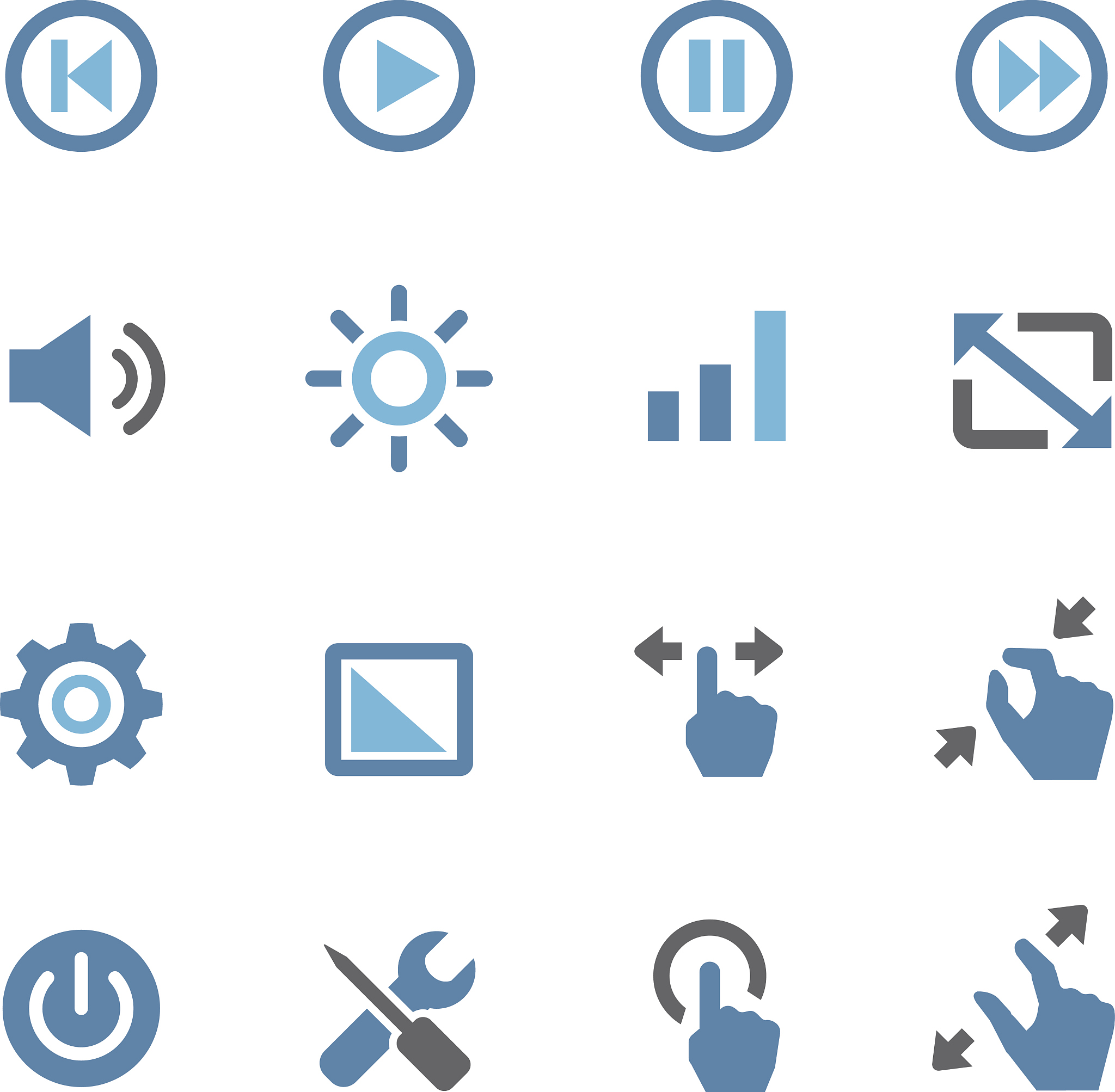 control icons - conc series