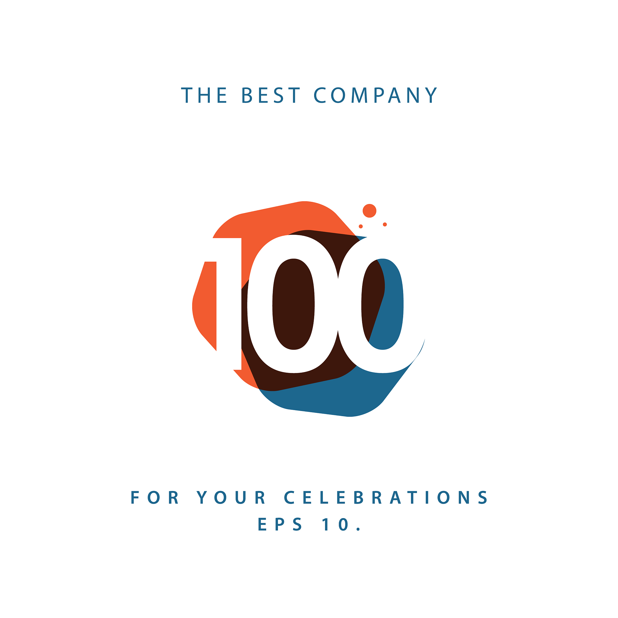 100 year anniversary template design