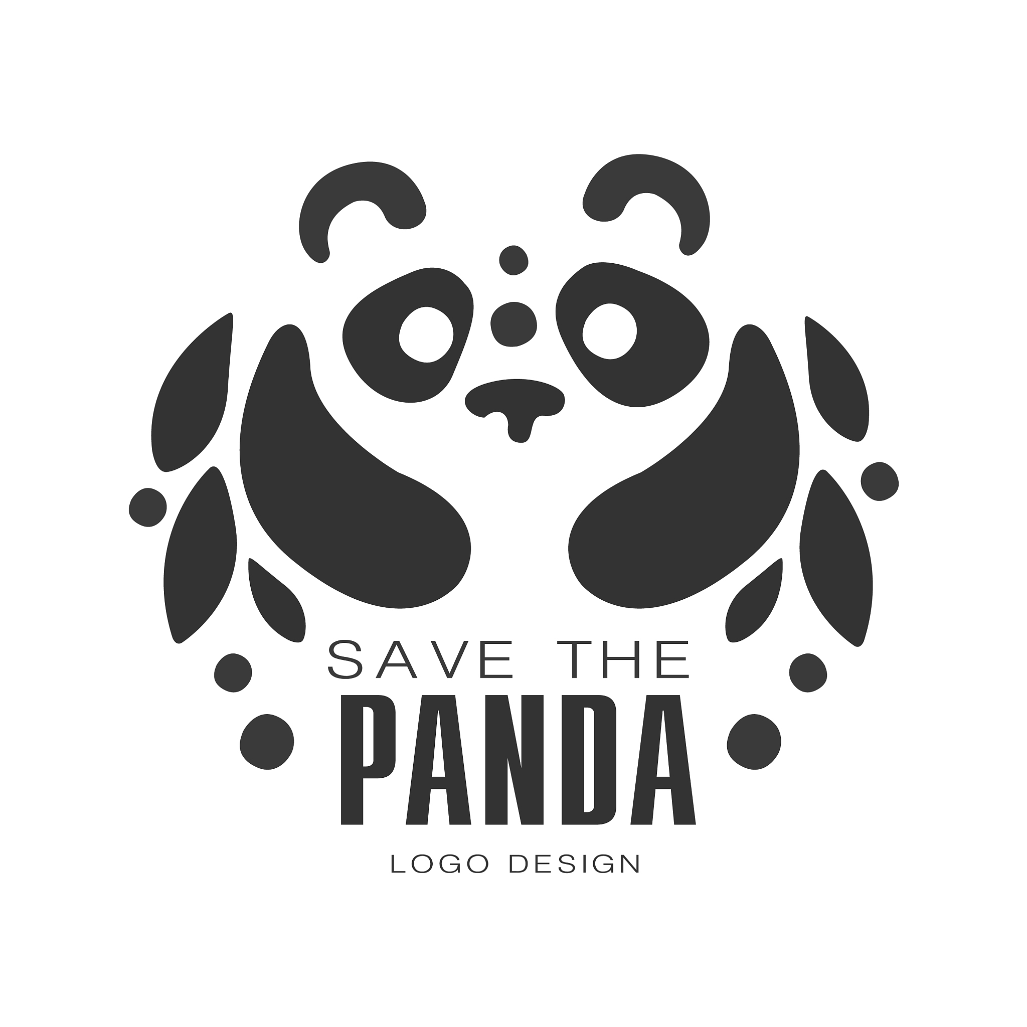 我是一名设计师需要设计一个商标以大熊猫为主要元素换面要简洁明了。请用英语帮我翻译前面那句话