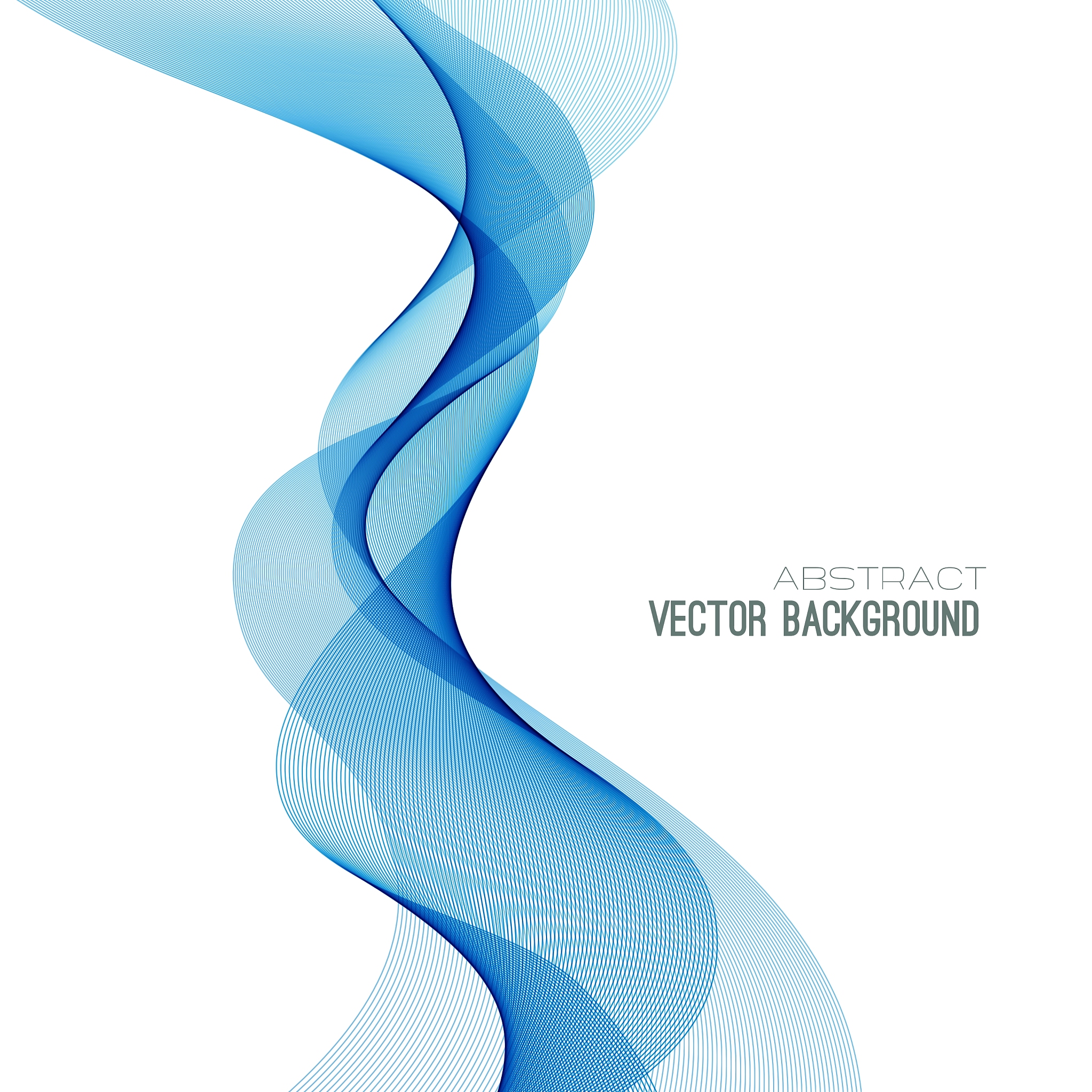 abstract curved lines background template