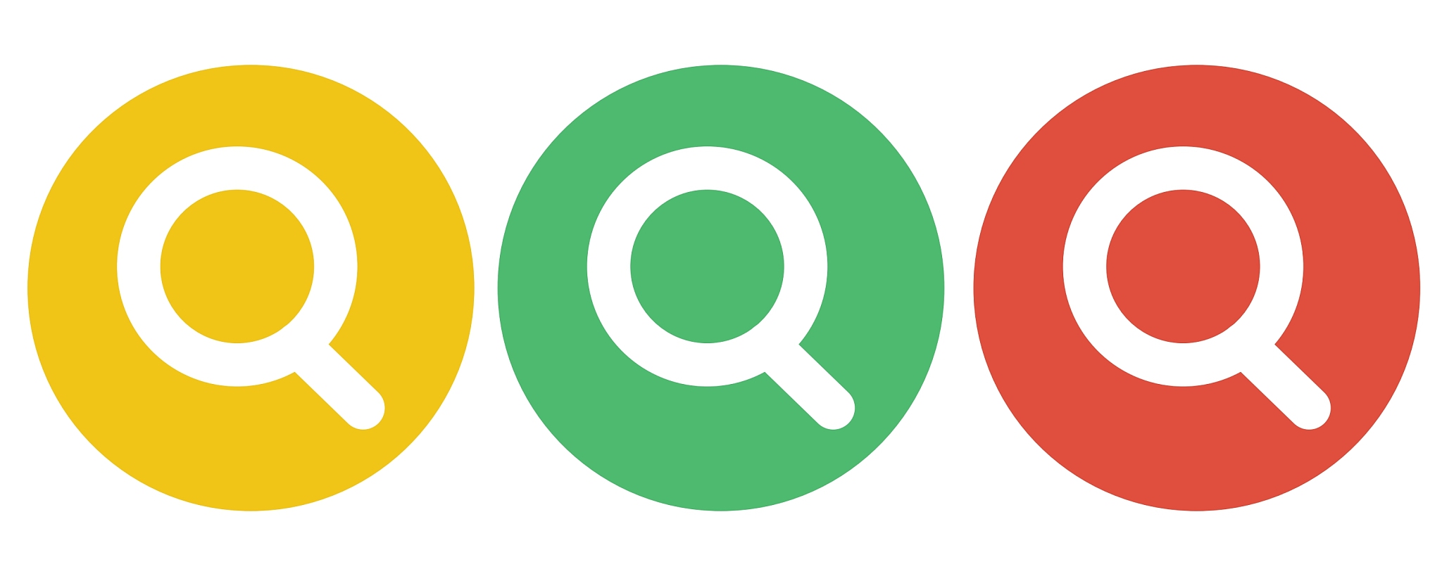 search icon set
