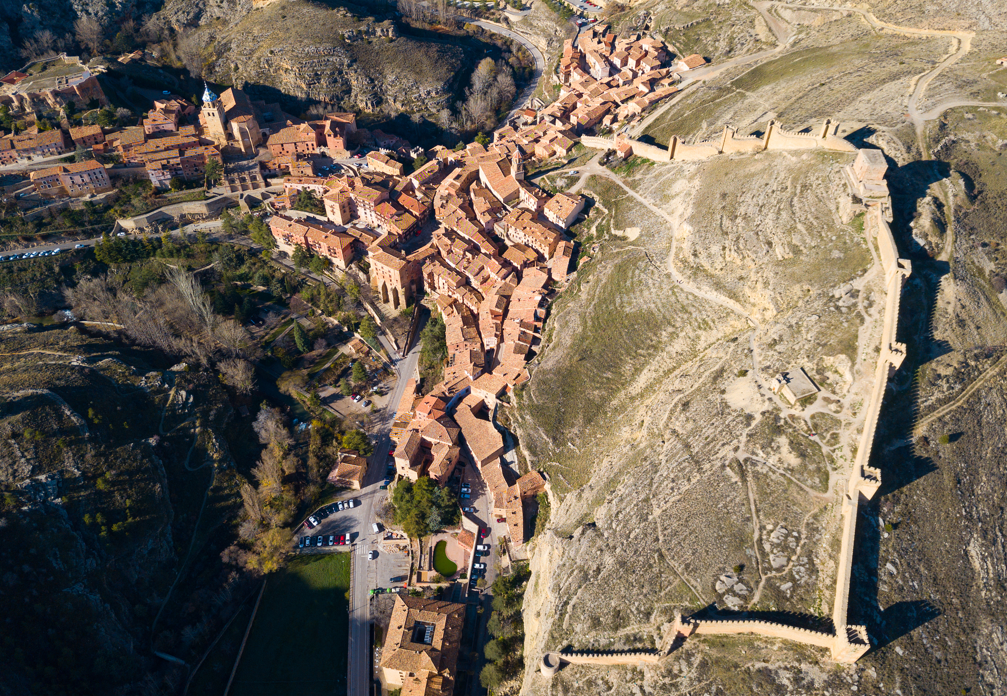 albarracin  spanish medieval village