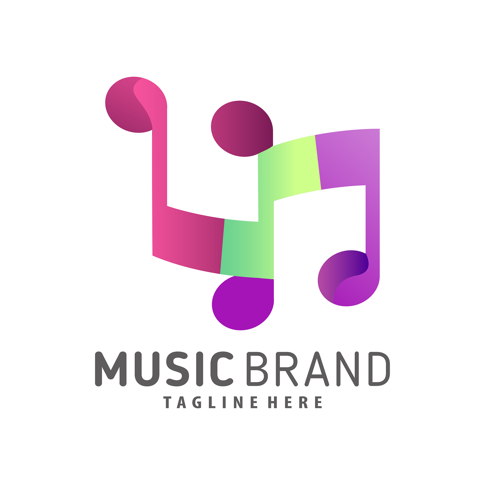 music logo design and icon