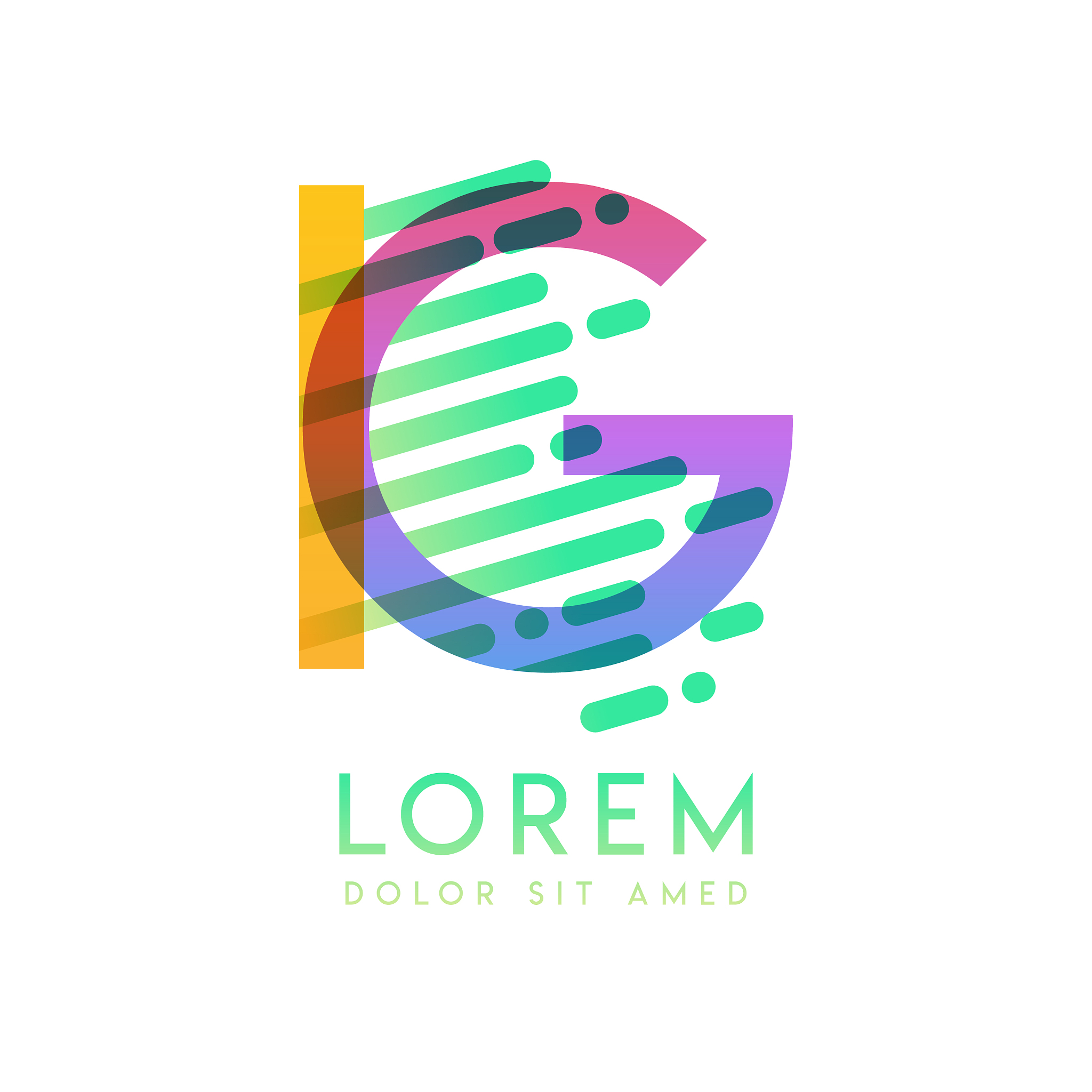 gi logo with theme galaxy speed and style
