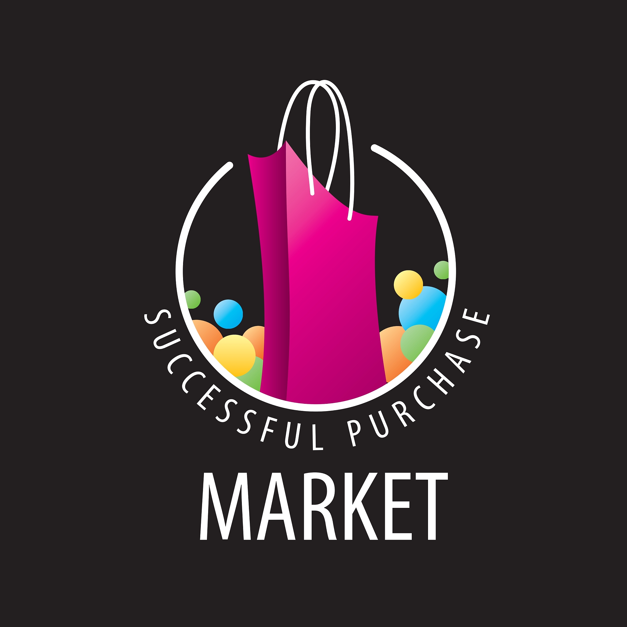 logo shopping bag