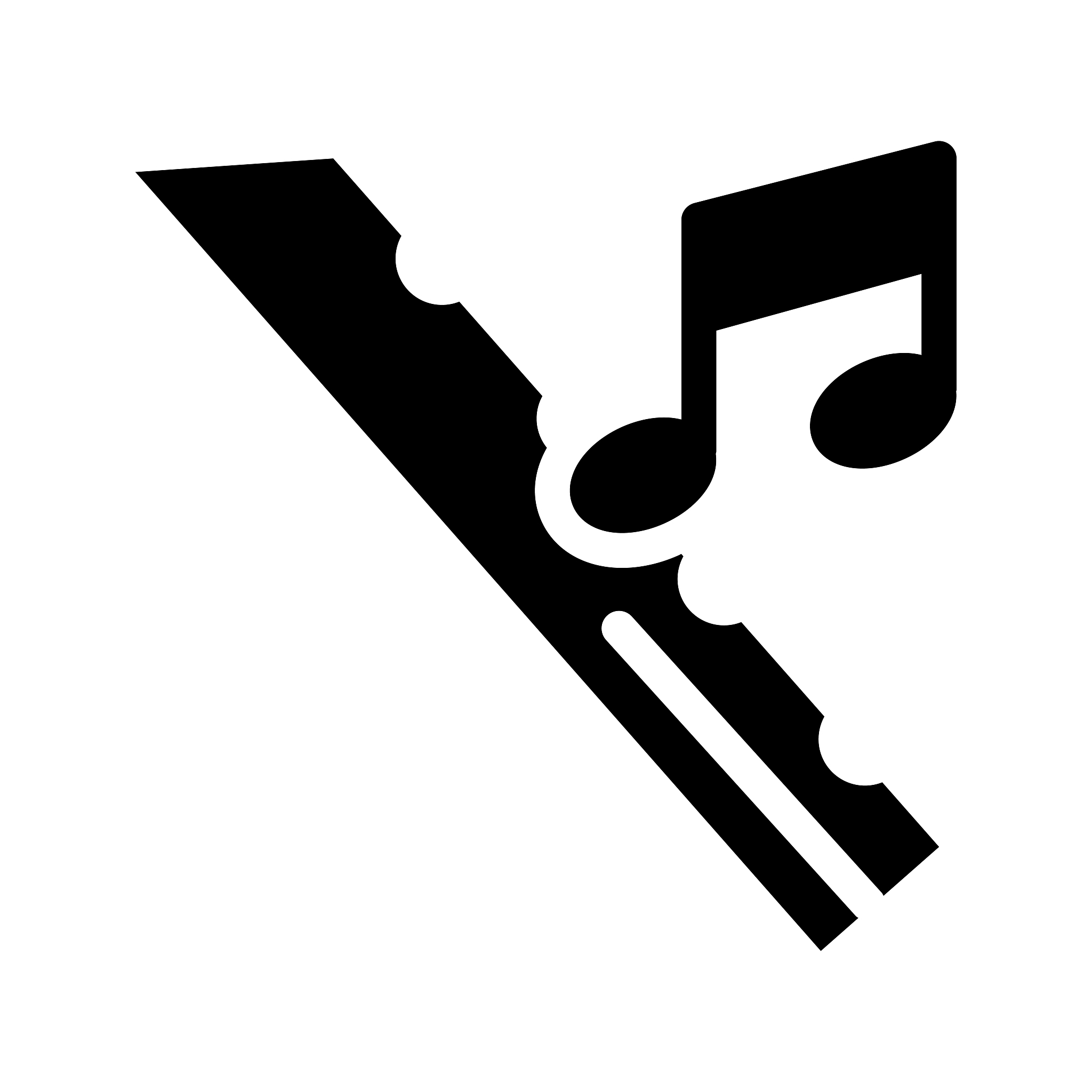 flute glyphs icons