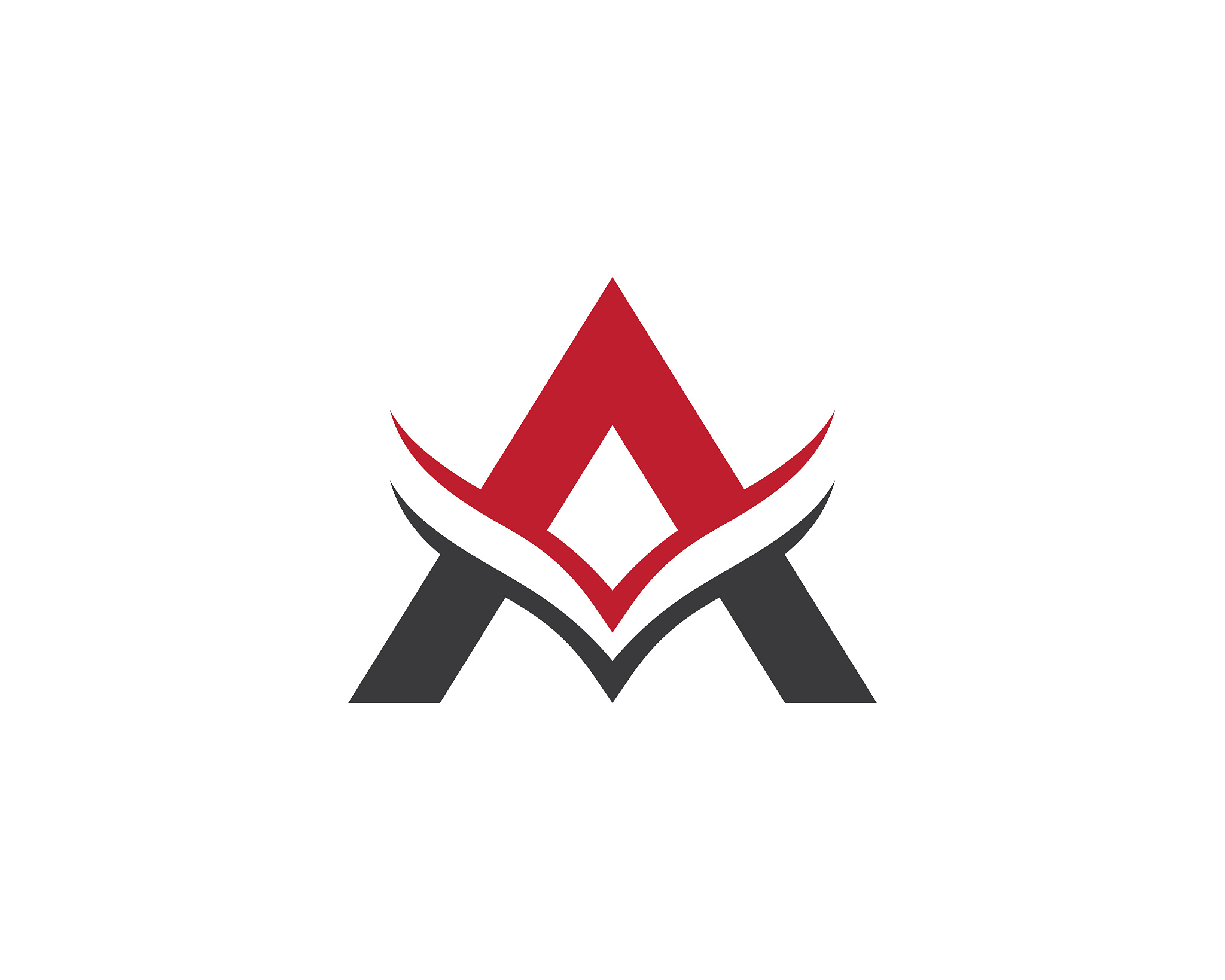 letter a symbol illustration design
